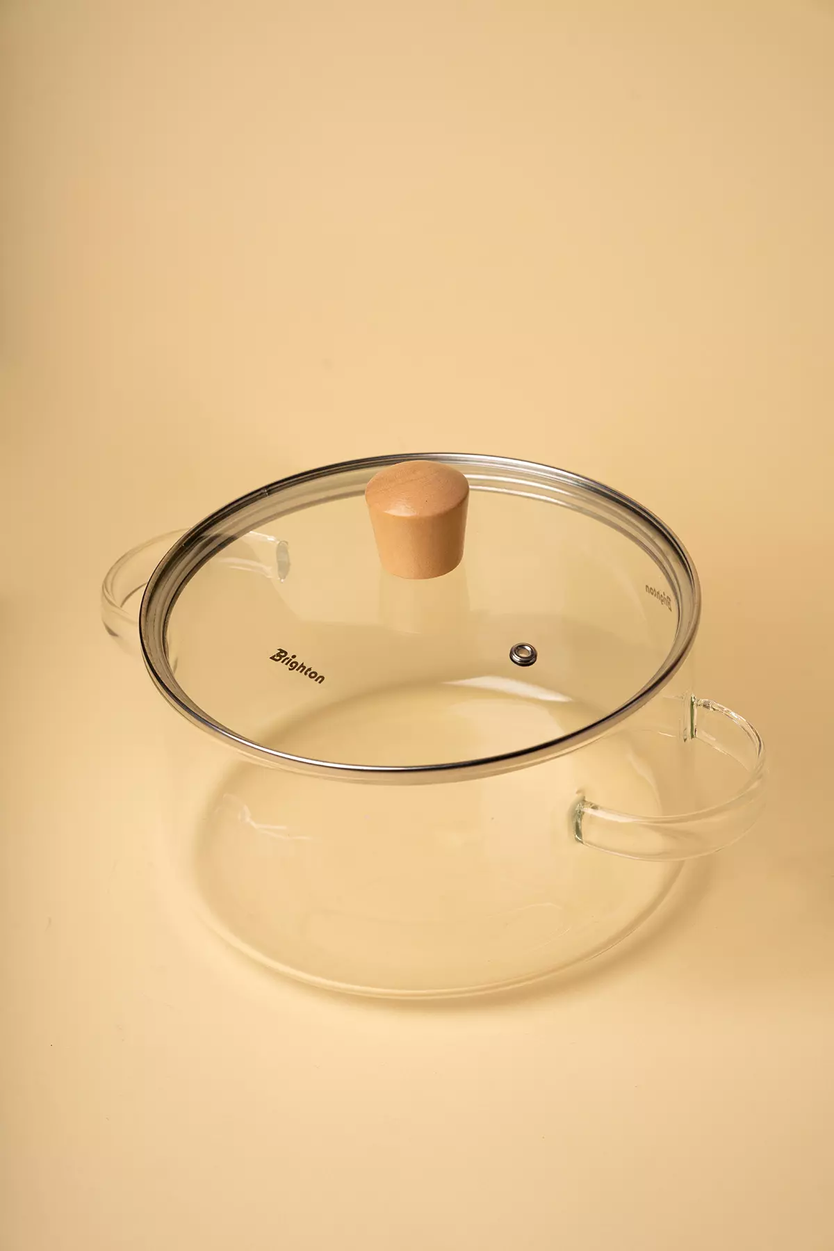 قابلمه پیرکس درب بامبو برایتون