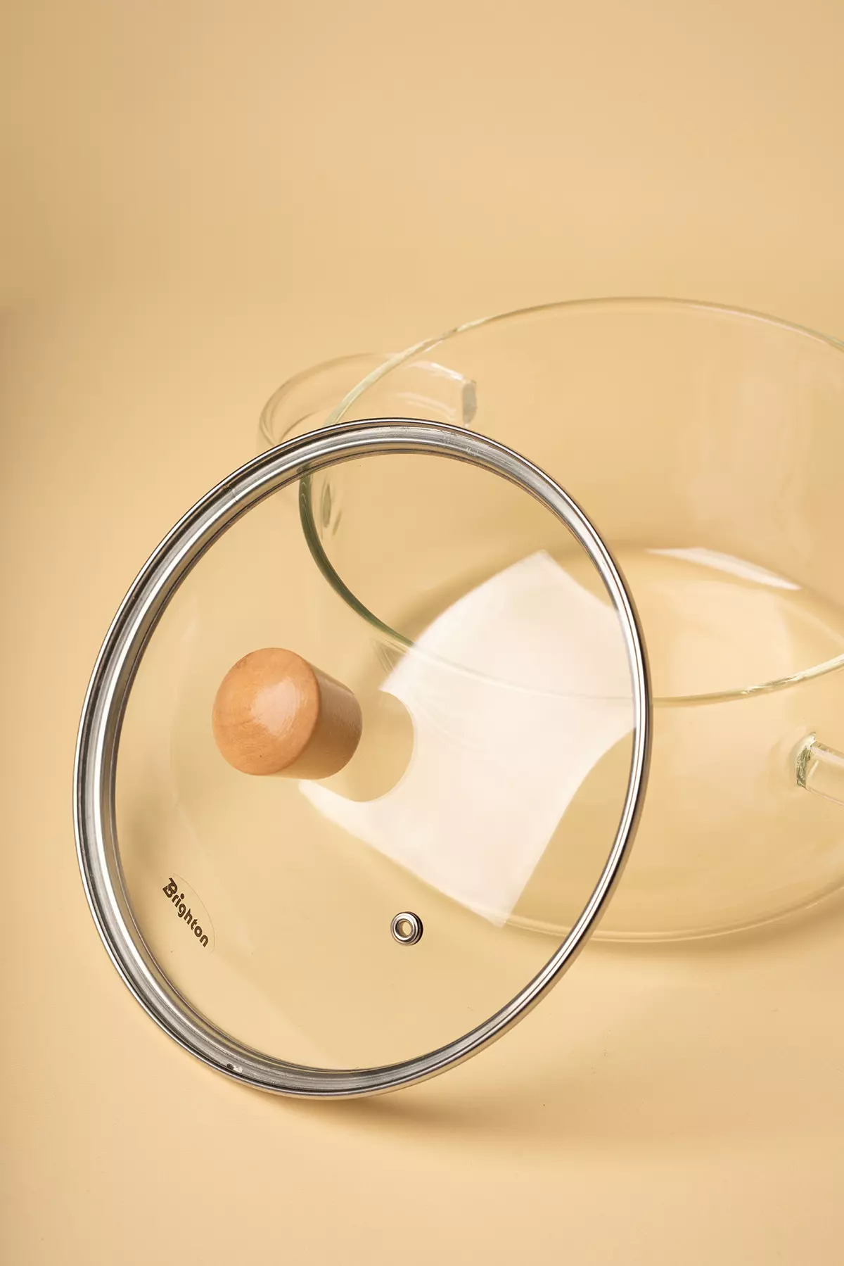 قابلمه پیرکس درب بامبو برایتون