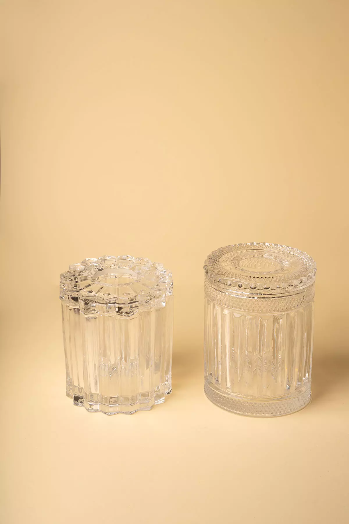 جا دستمال کریستال استوانه