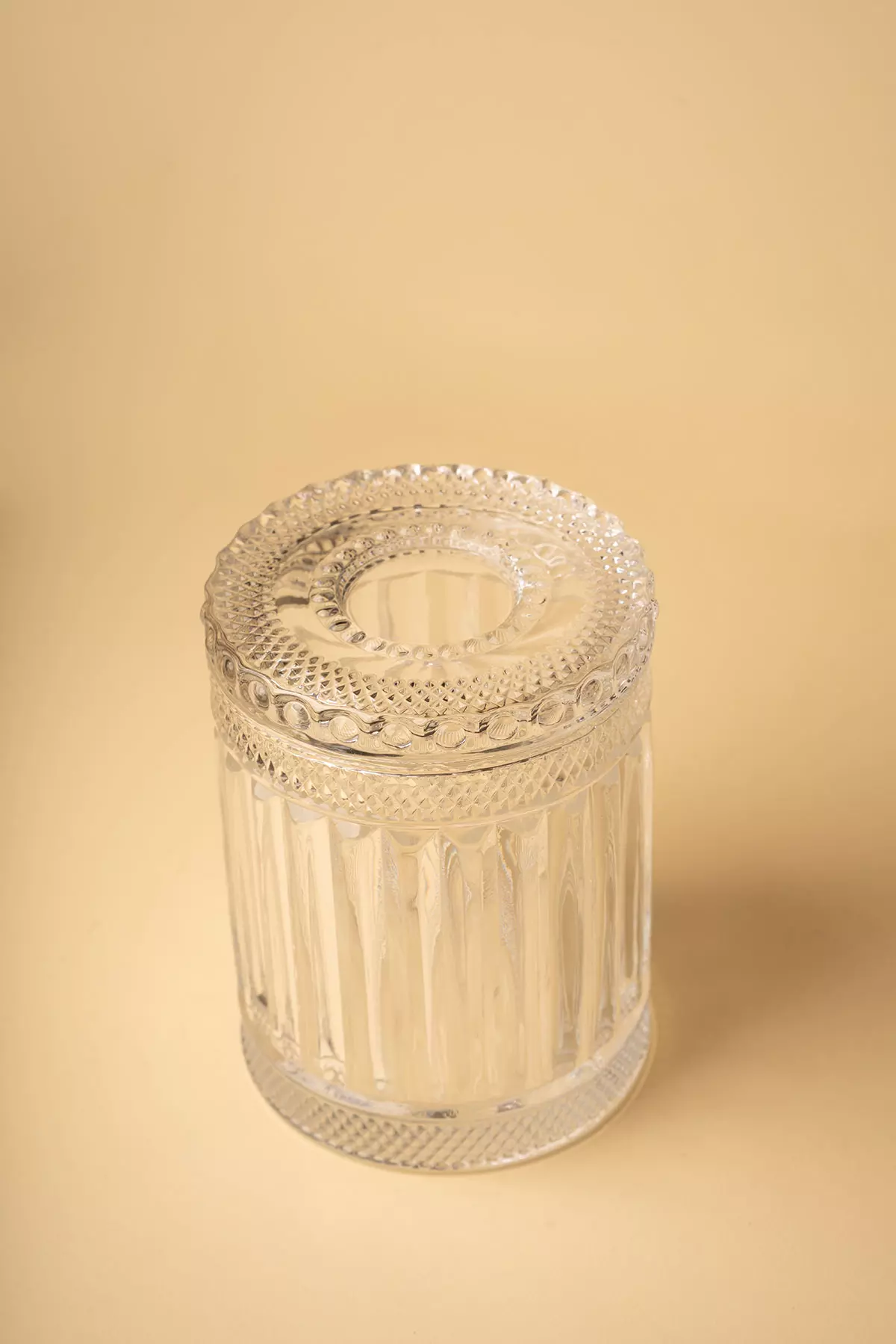 جا دستمال کریستال استوانه