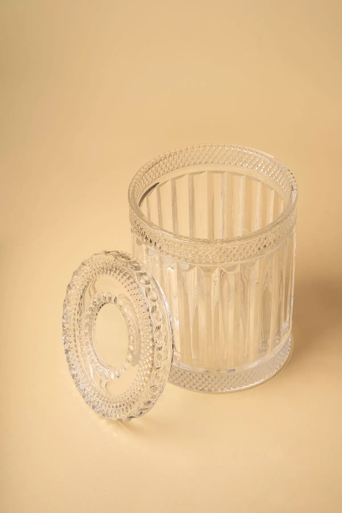 جا دستمال کریستال استوانه