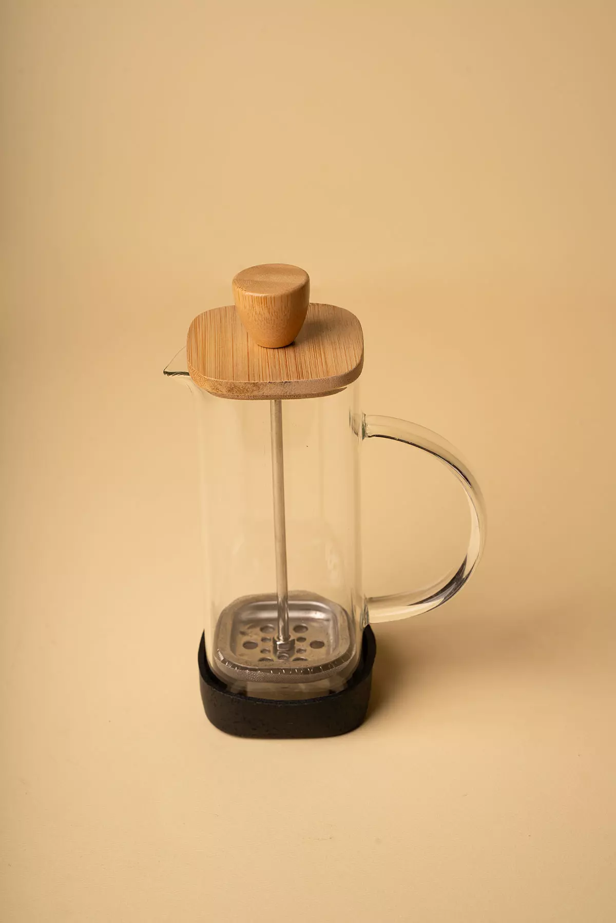 فرنچ پرس پیرکس بامبو مربع 350 میل