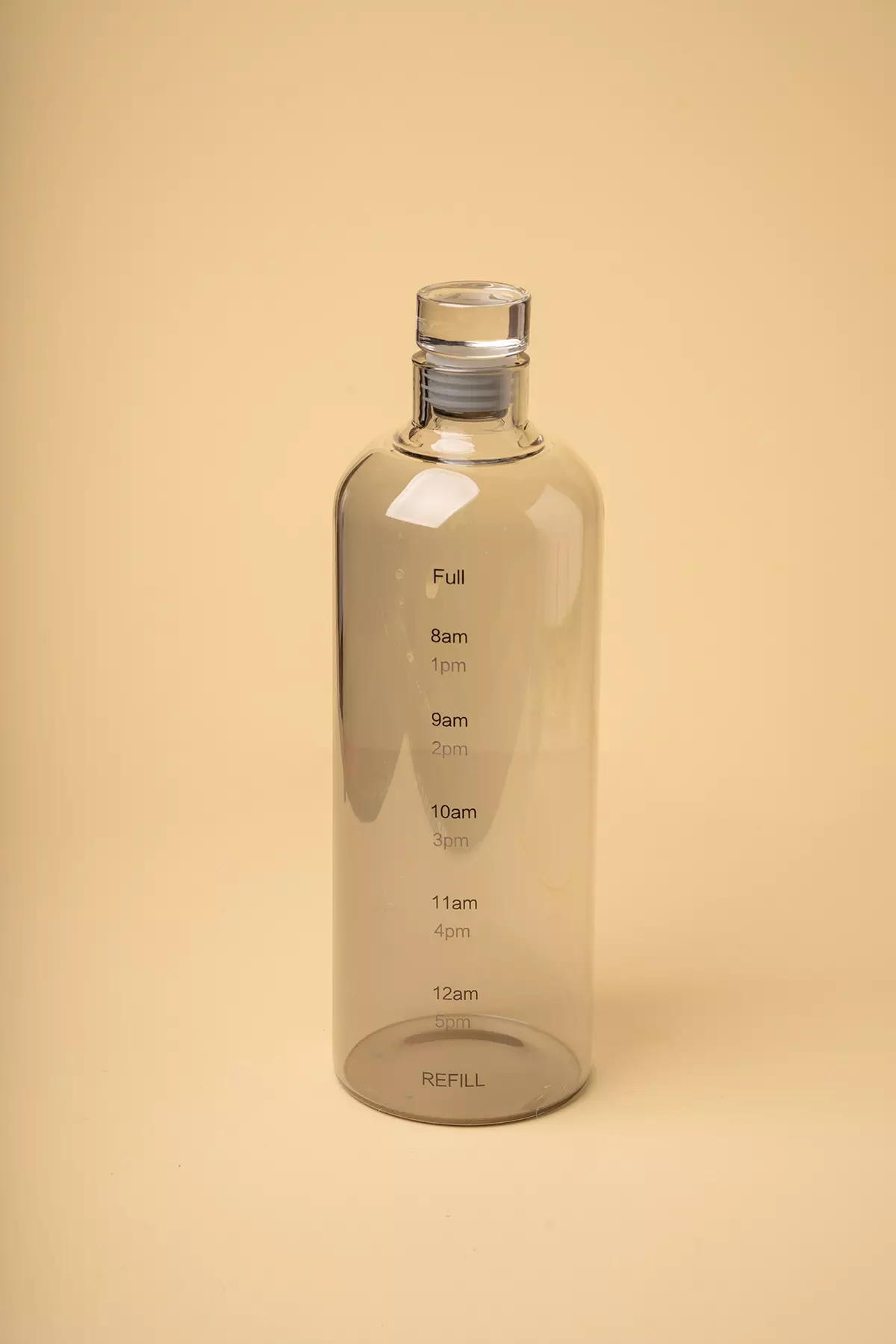 بطری پیرکس دودی