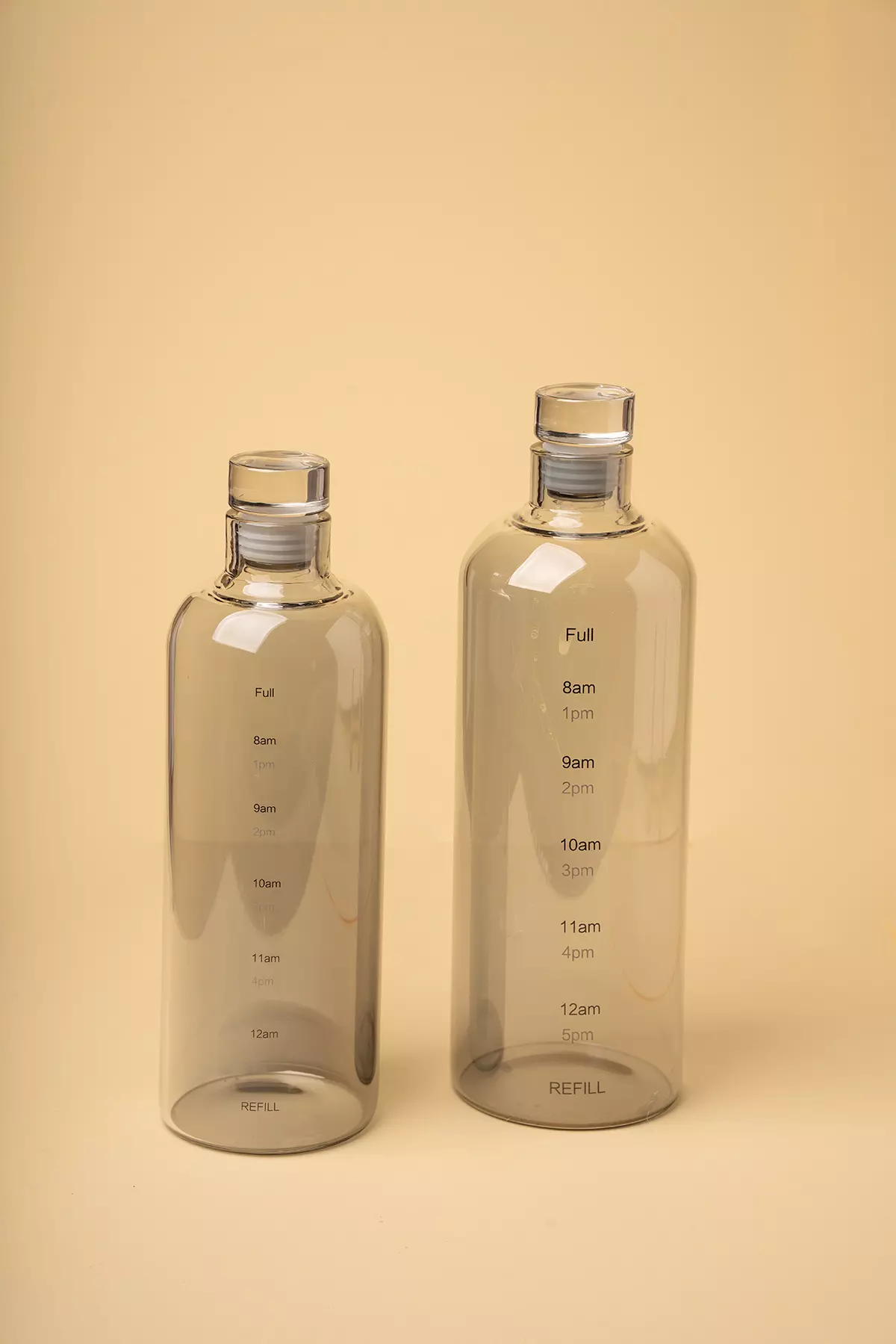 بطری پیرکس دودی