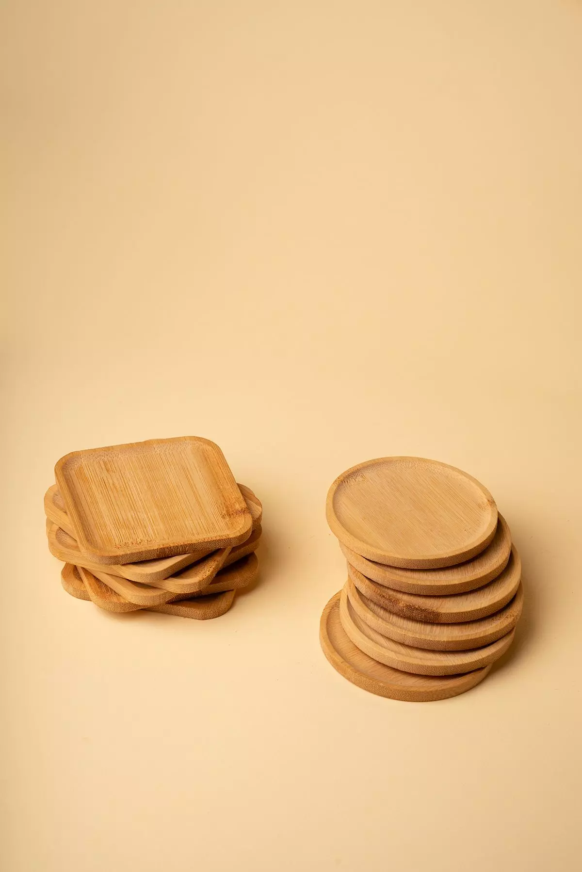 زیر لیوانی شش تایی بامبو