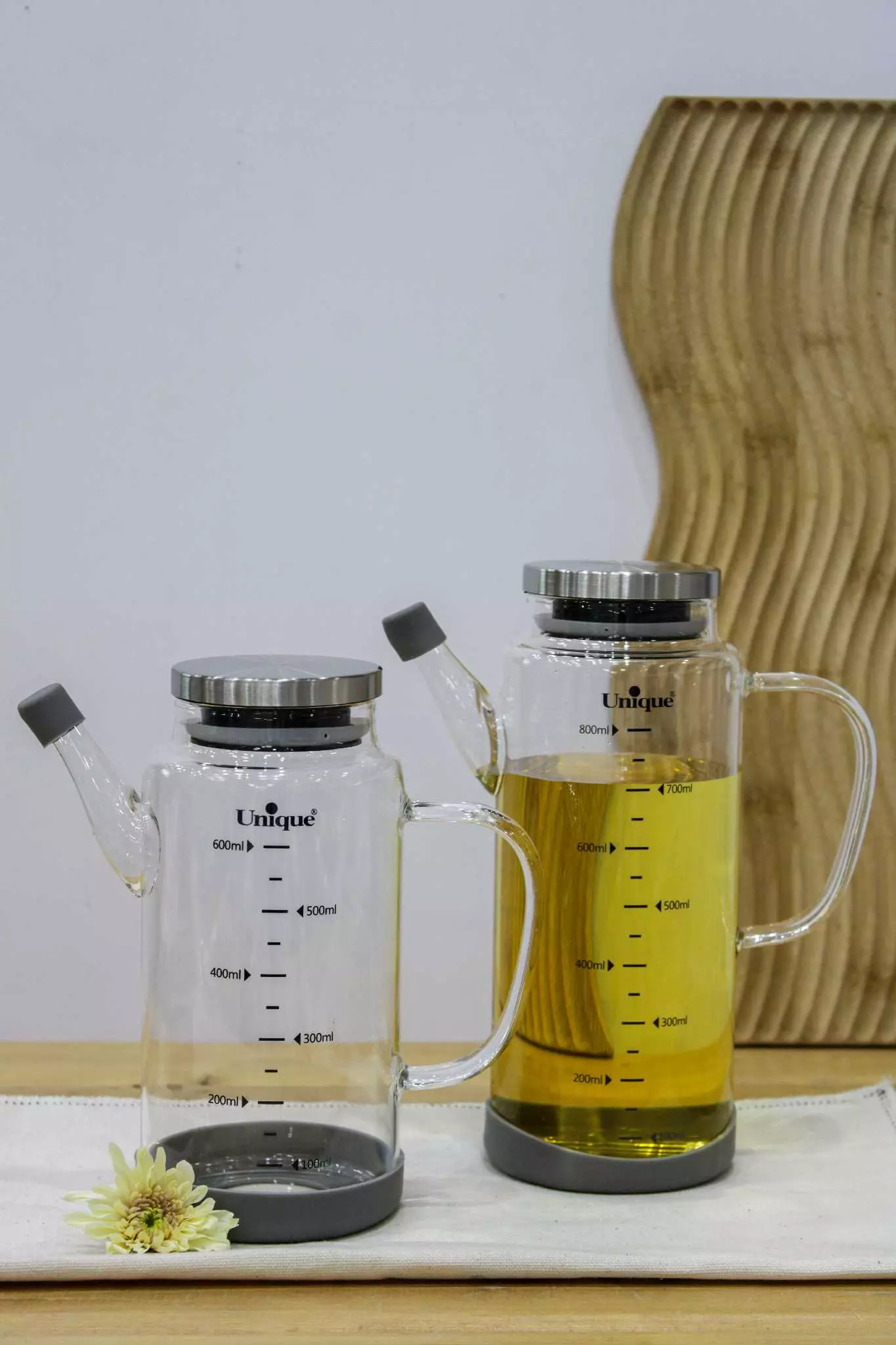 روغن ریز گرد درب استیل یونیک