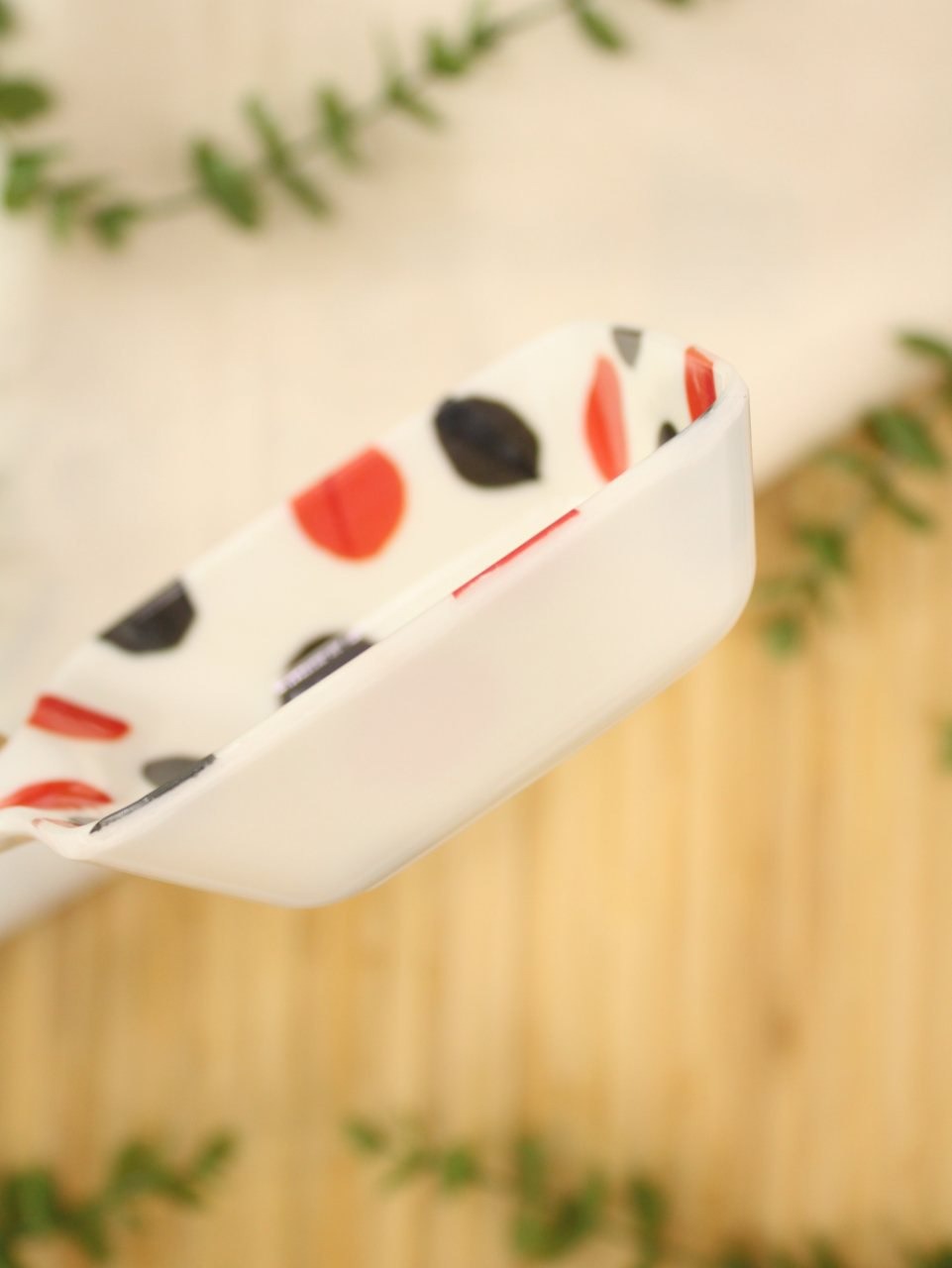 مزه خوری ملامین دسته دار