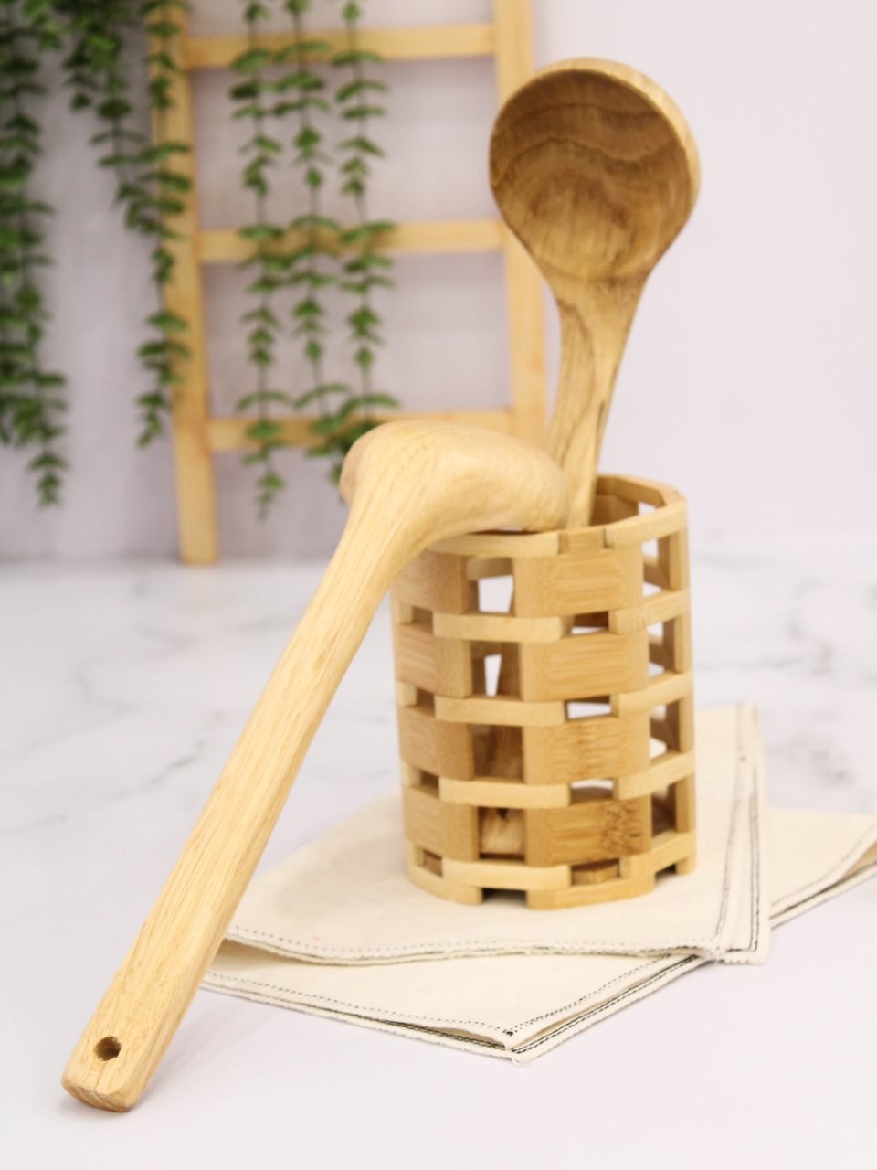 ملاقه تمام چوب