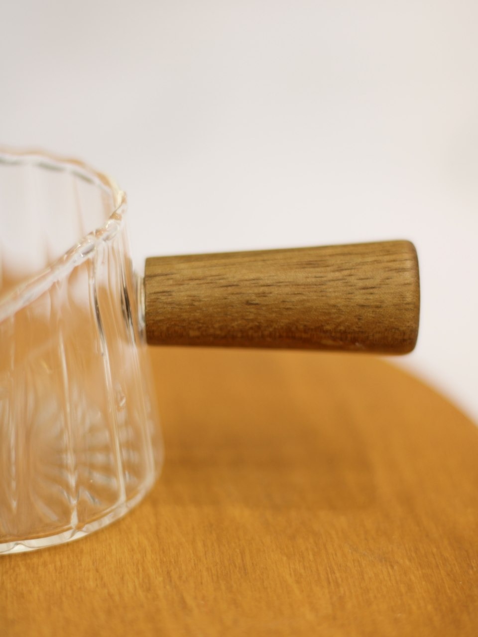 سس خوری شیار دار دسته چوبی