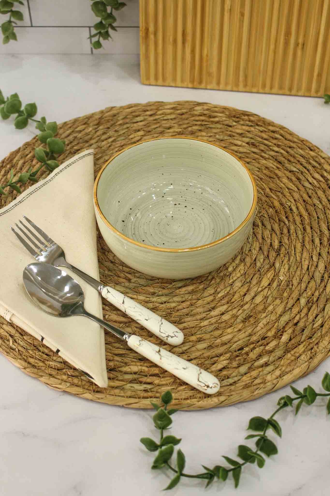 سرویس 24 پارچه کرم گرانیتی
