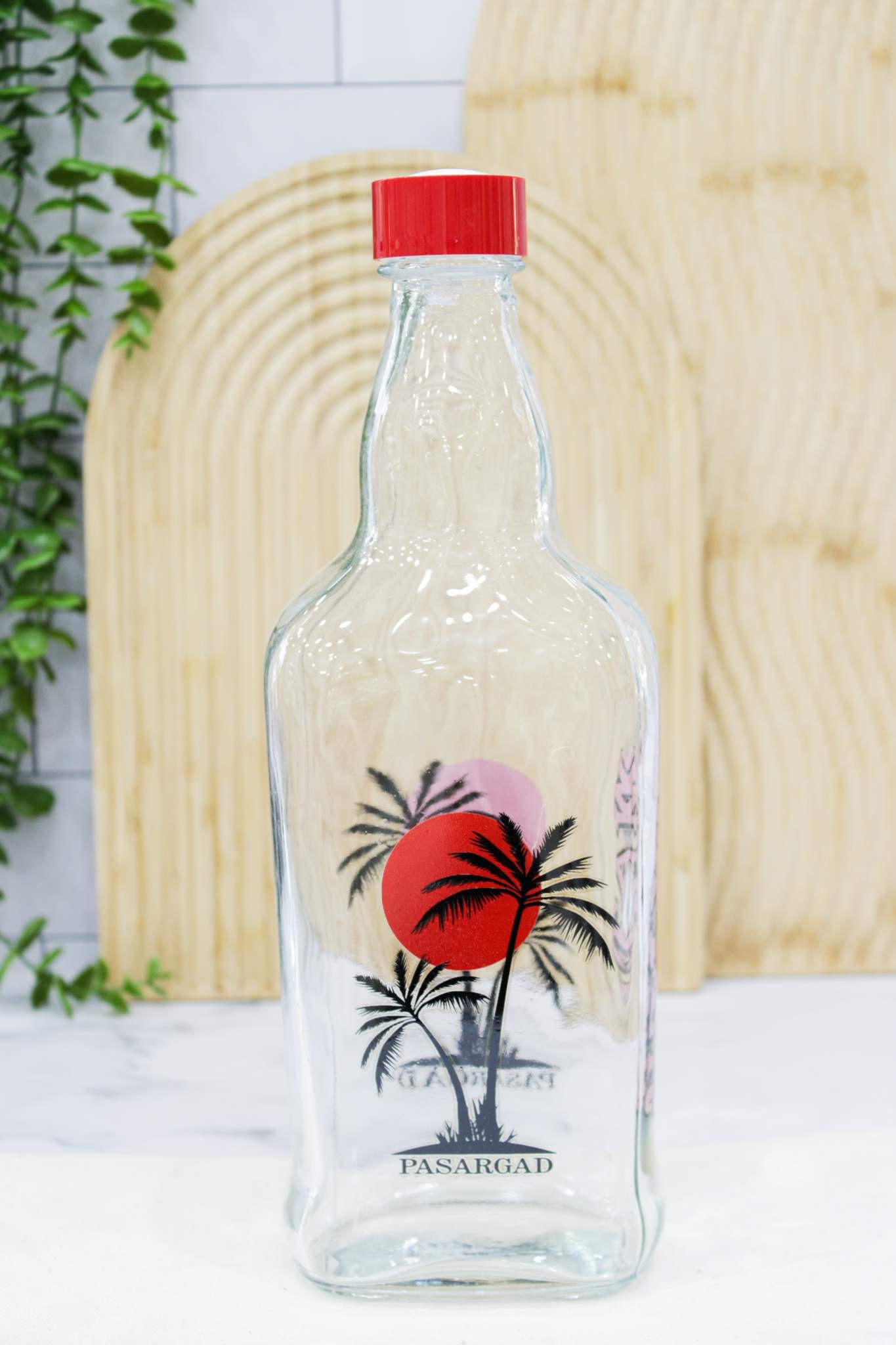 بطری شیشه ای نخل