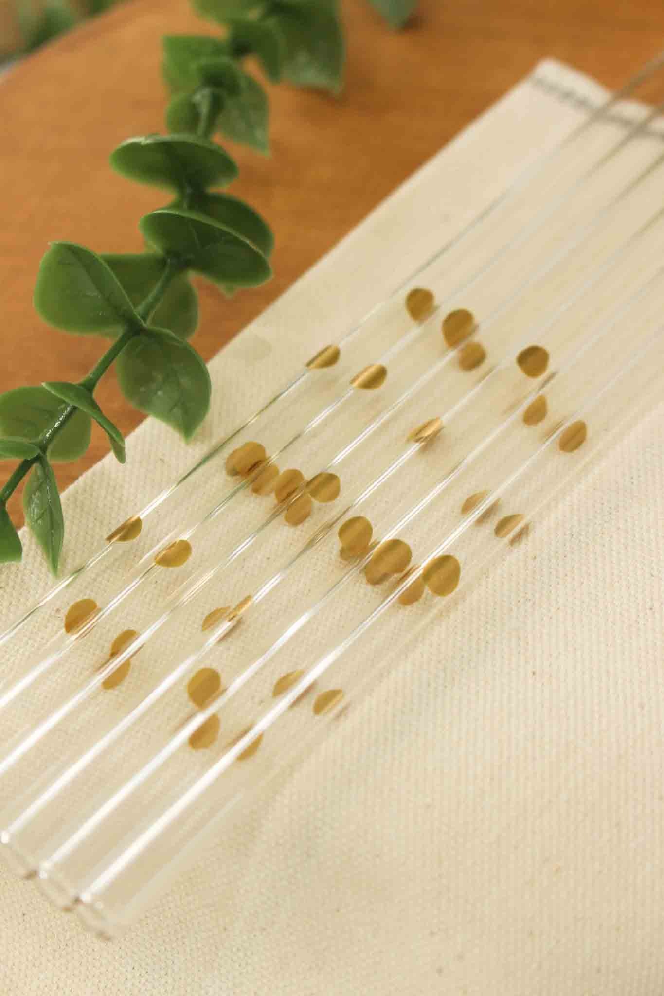 نی همزن شیشه ای خالدار