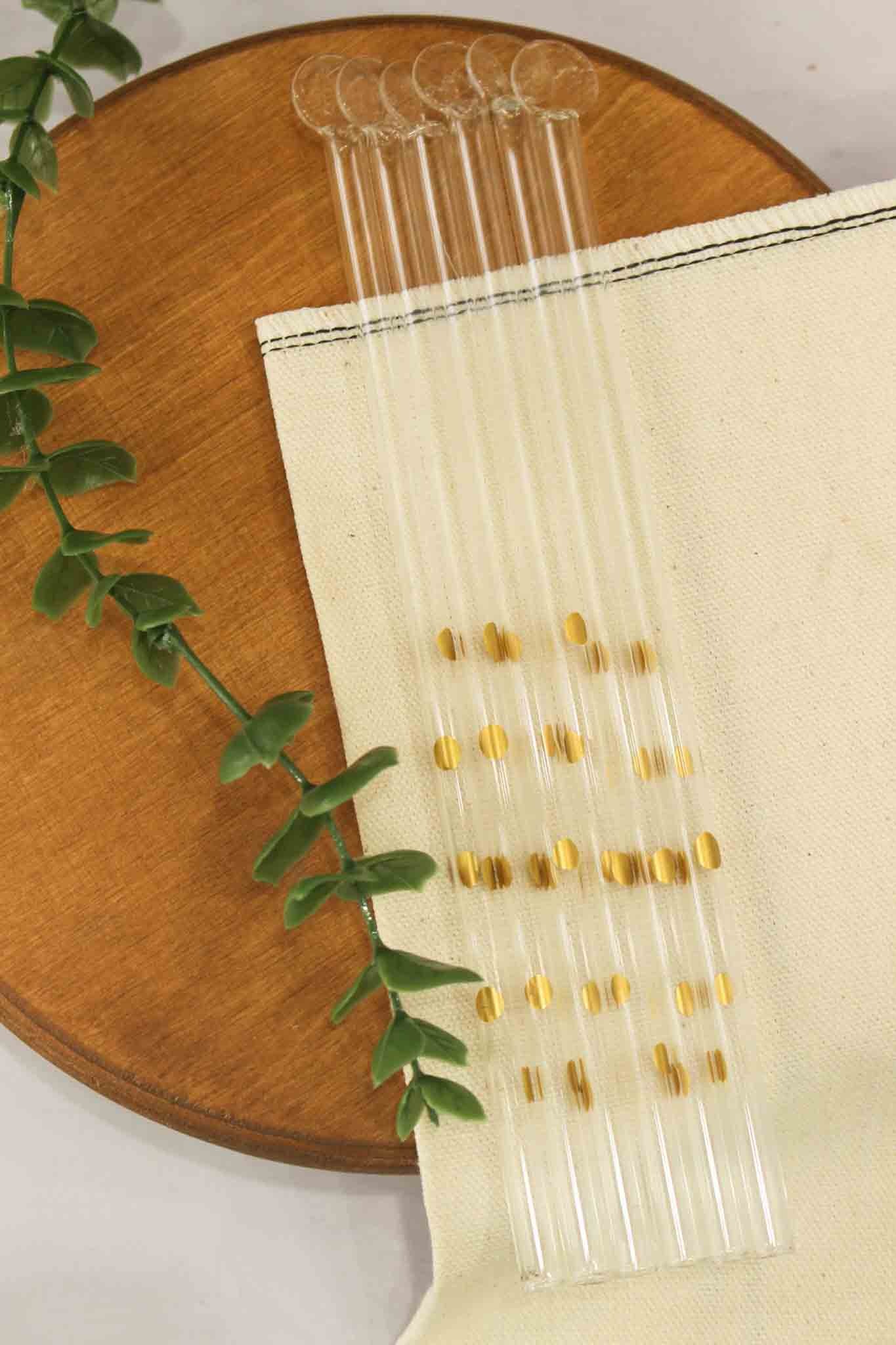 نی همزن شیشه ای خالدار