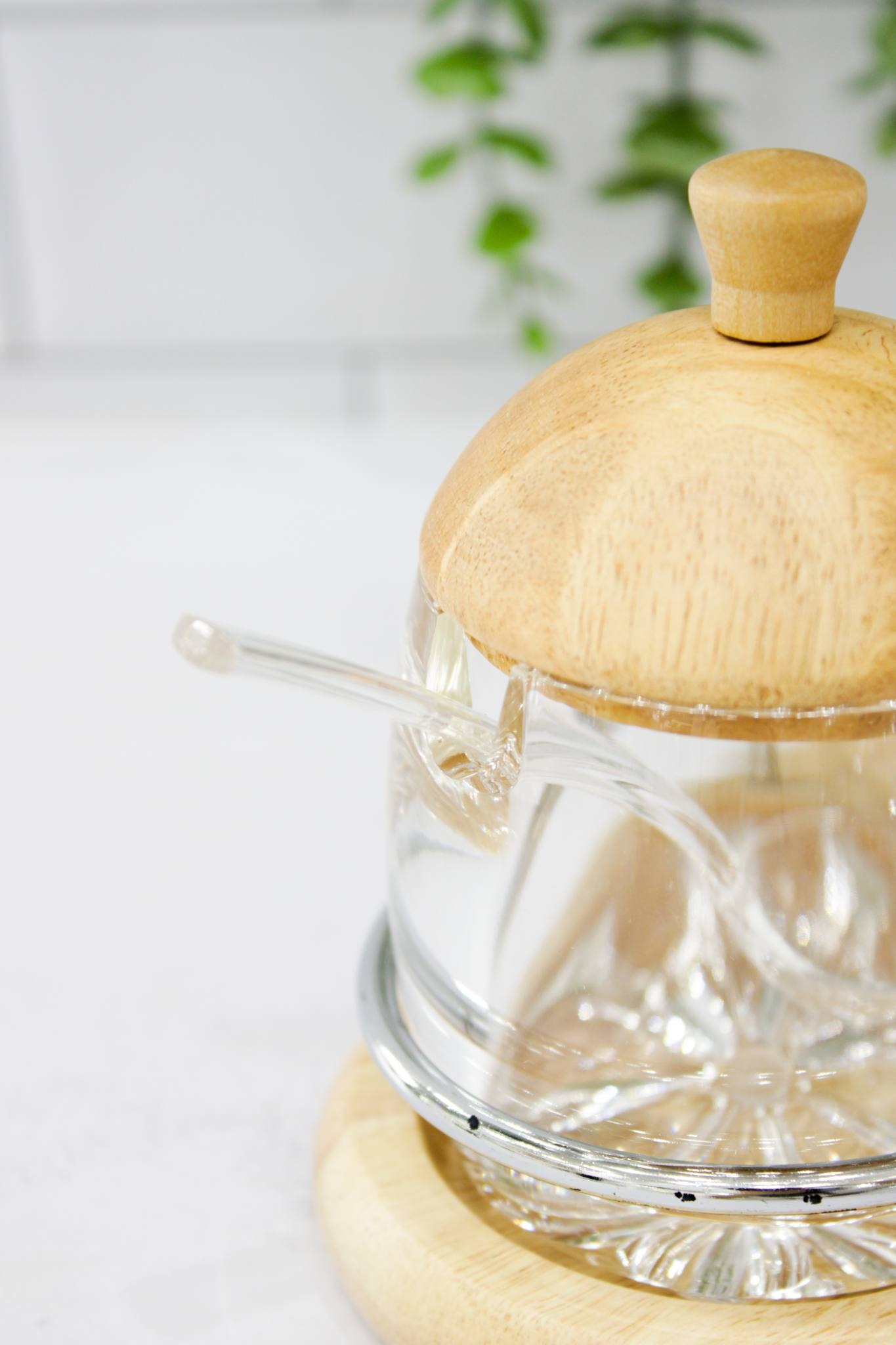 مربا خوری اکرولیک دو عددی پایه دار