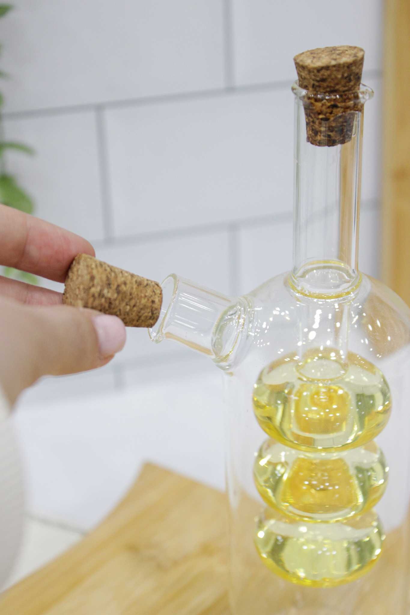 آبلیمو و روغن ریز دوجداره پیرکس