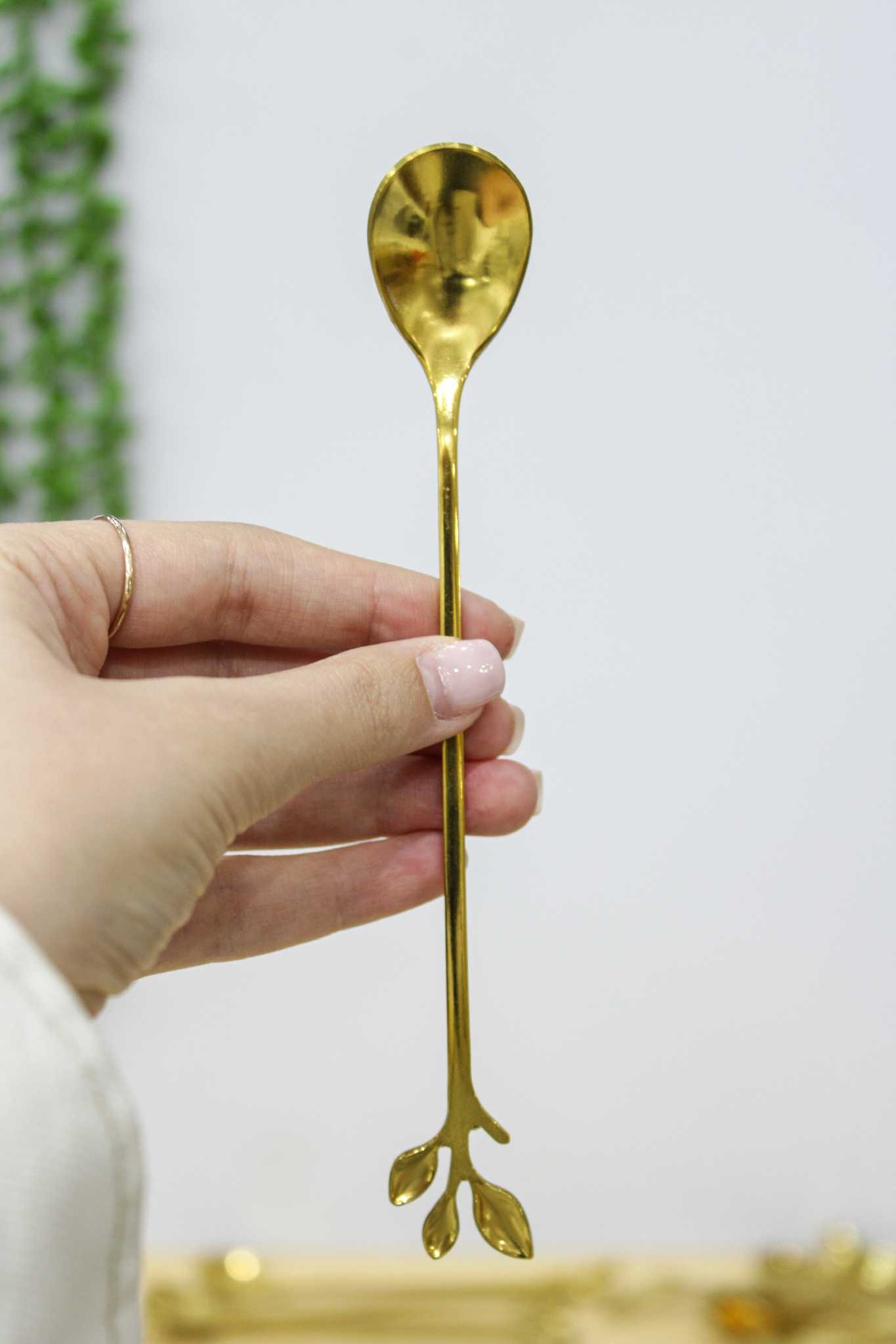 قاشق شربت خوری برگ