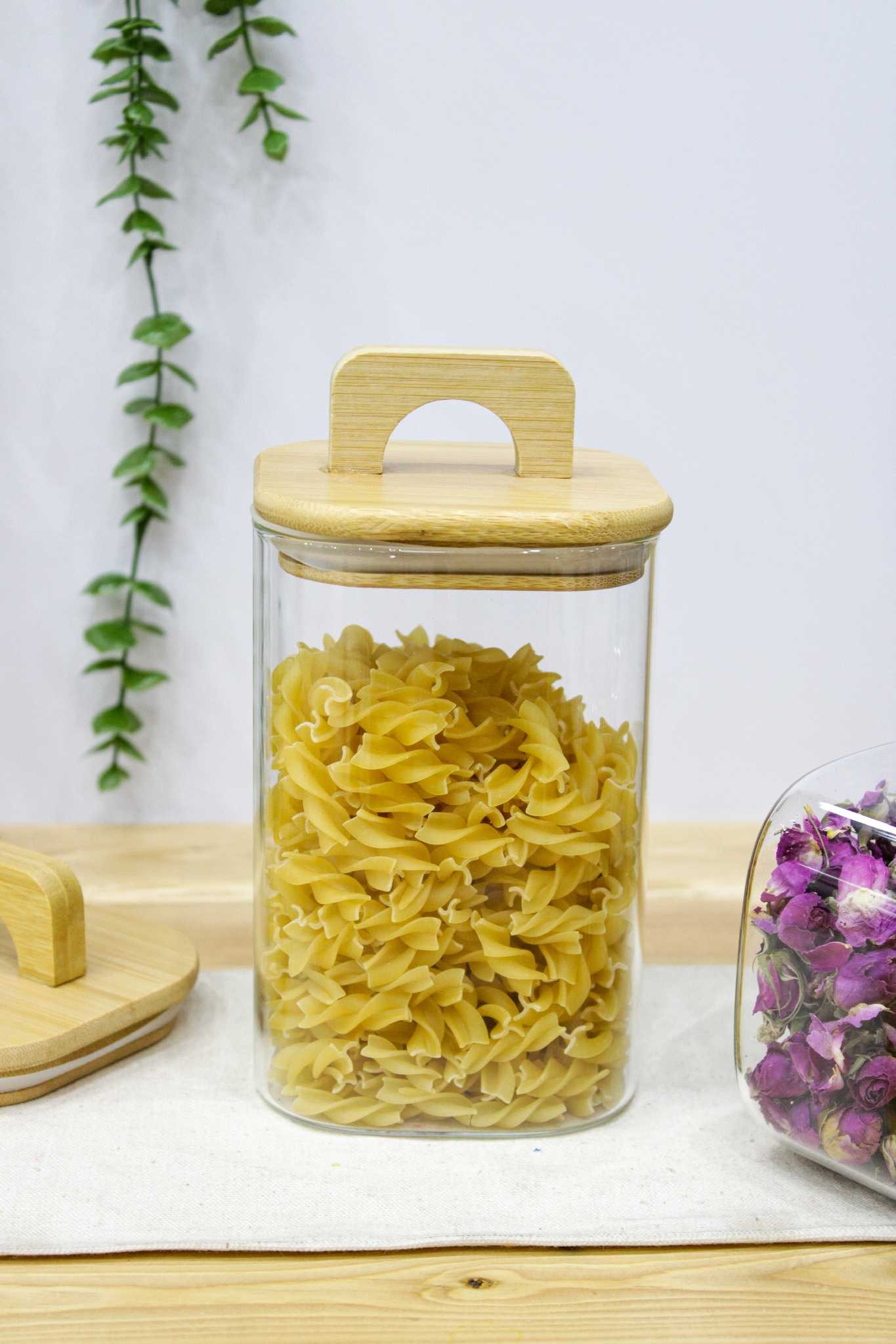 بانکه مربع پیرکس درب حلقه ای قطر 10