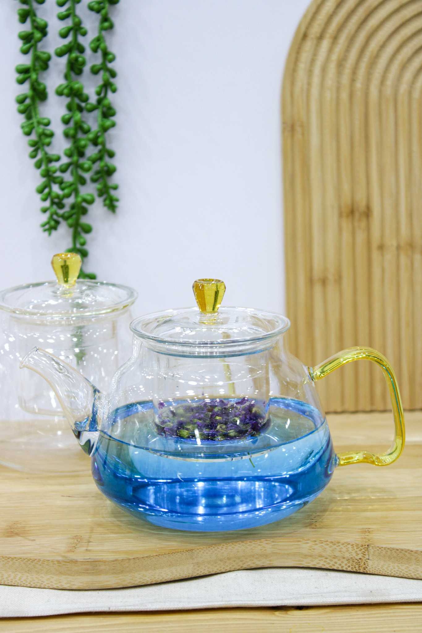 قوری پیرکس طلایی
