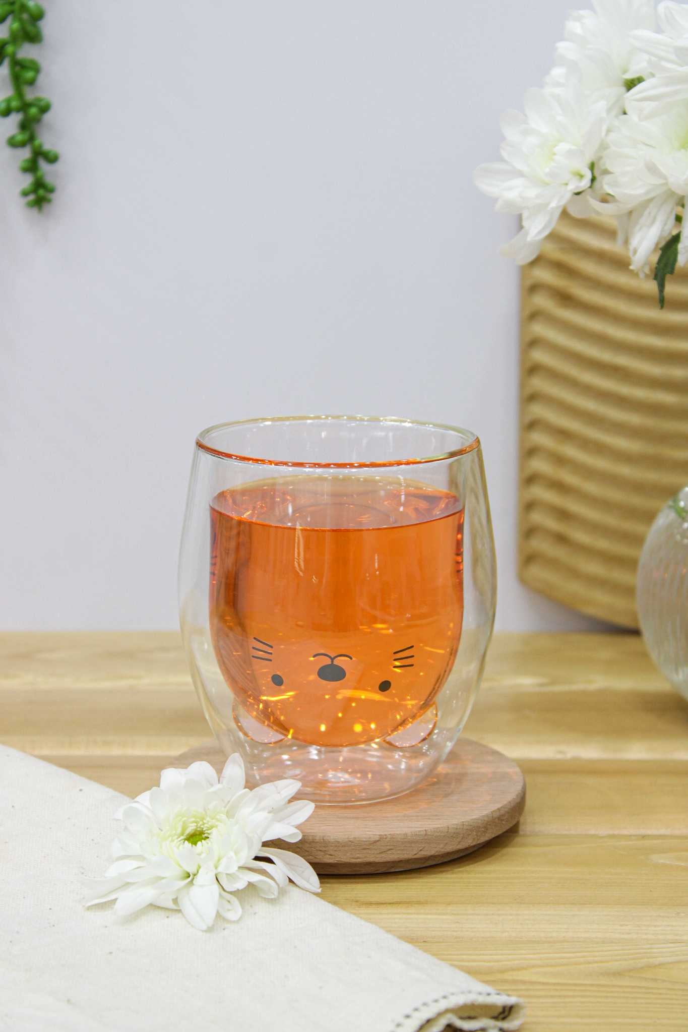 لیوان دوجداره خرسی