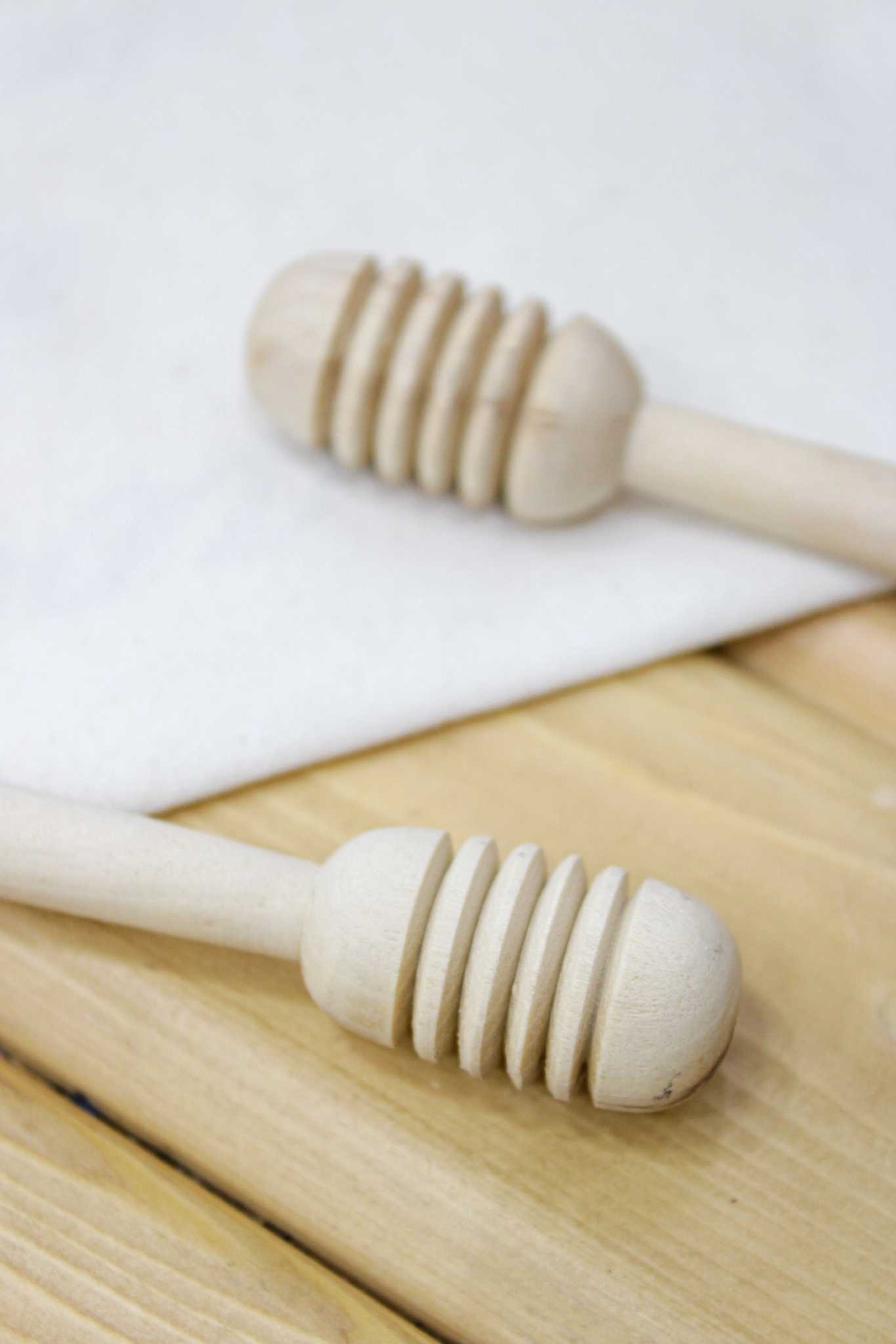 قاشق عسل خوری چوبی