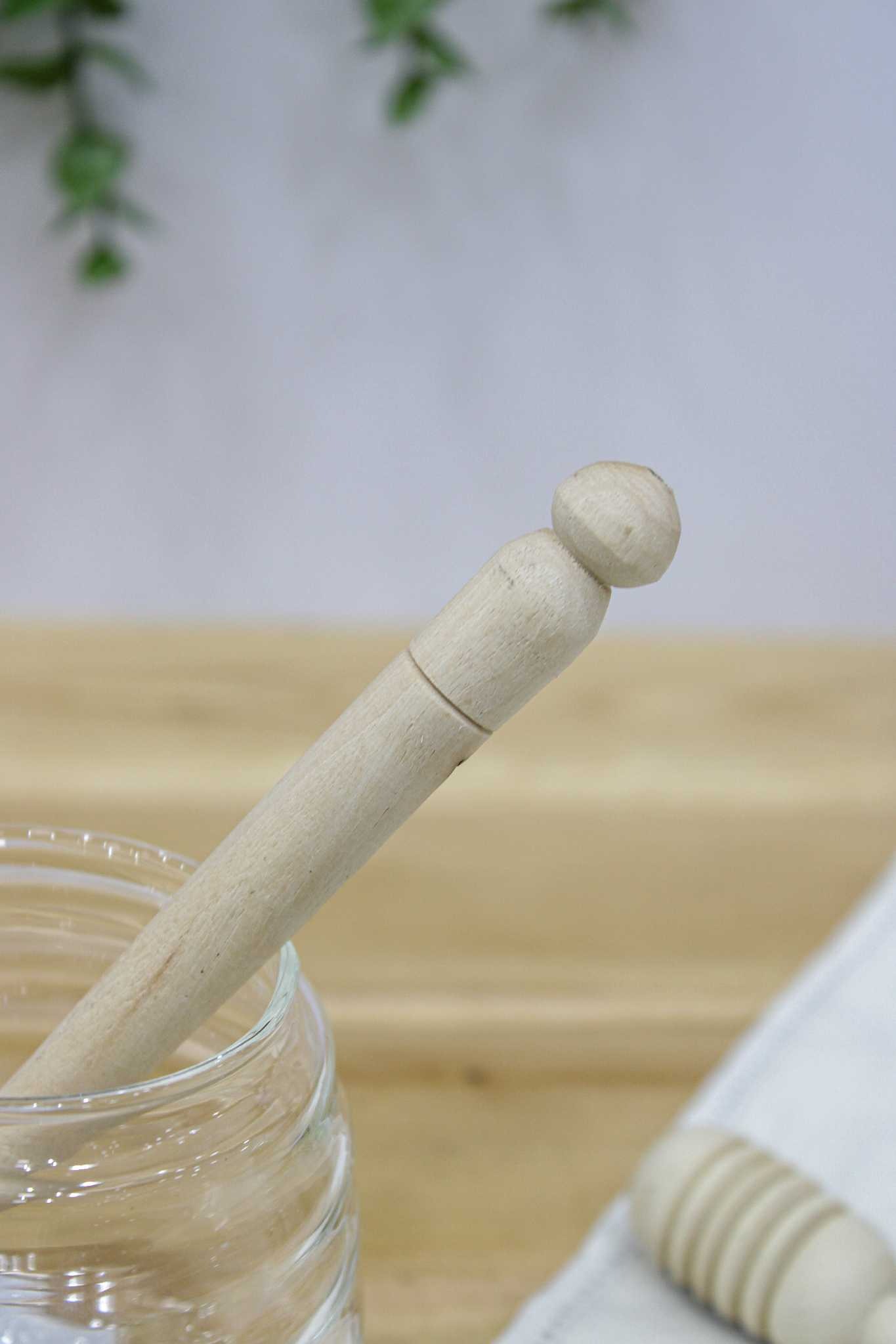 قاشق عسل خوری چوبی
