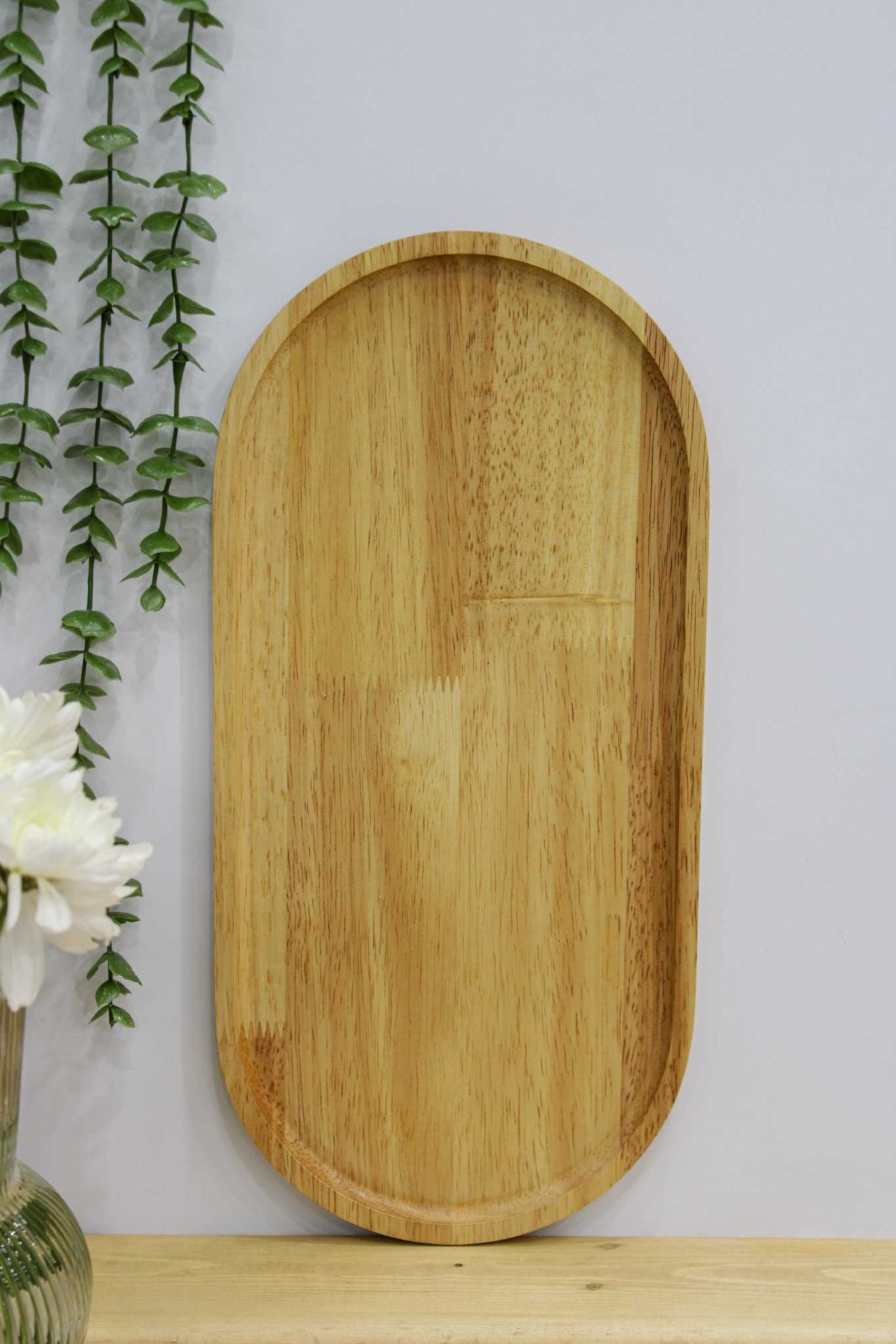 زیره چوبی بیضی رابروود
