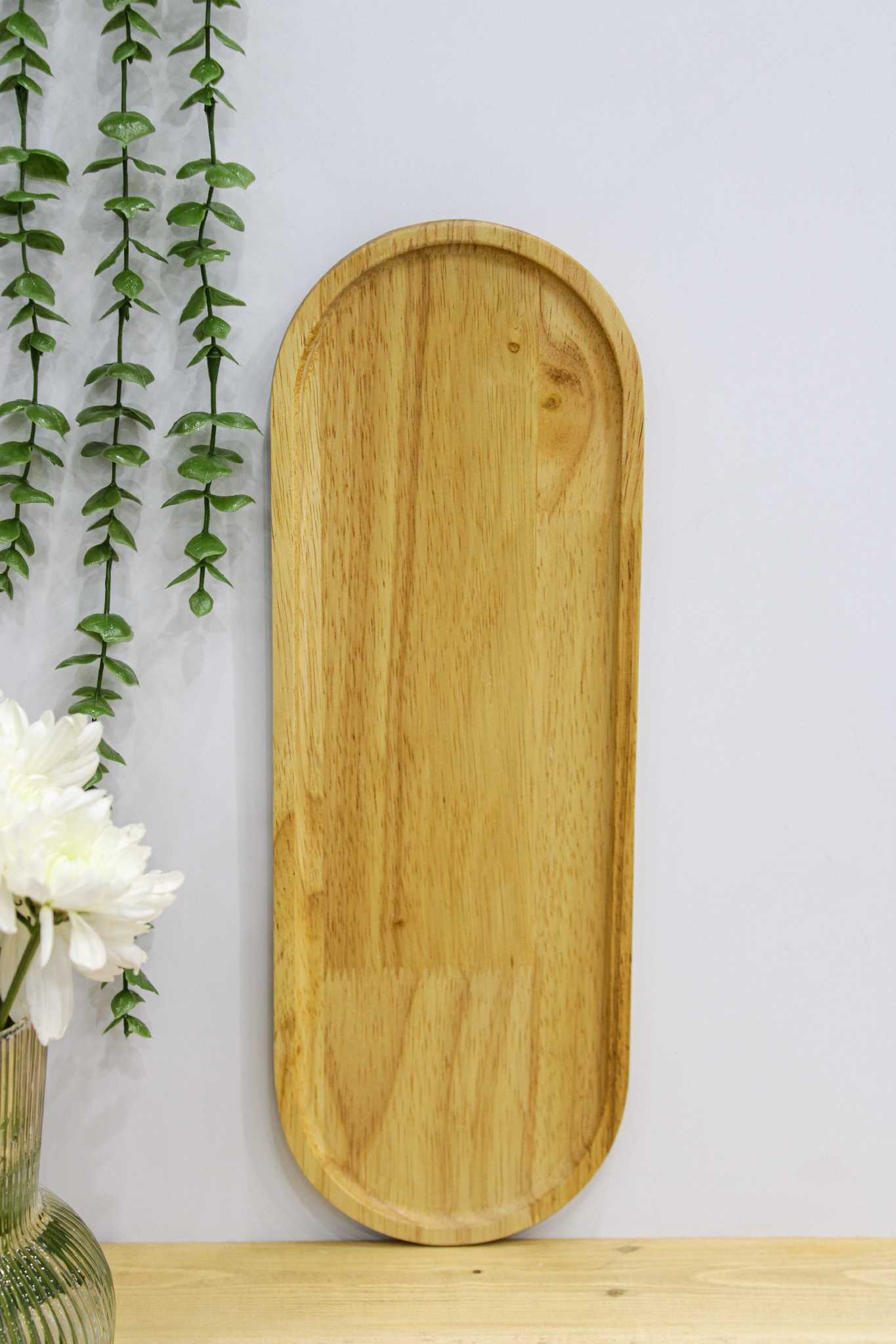 زیره چوبی بیضی رابروود