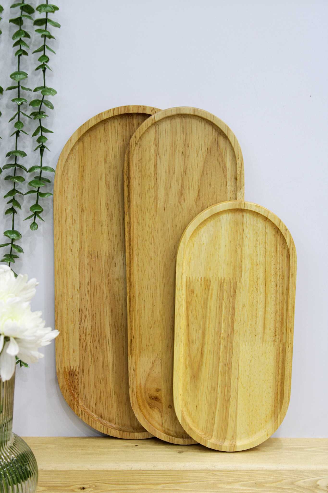 زیره چوبی بیضی رابروود