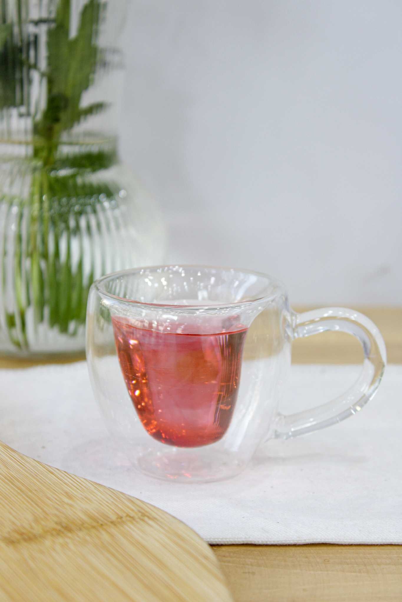 لیوان دوجداره قلبی کوچک