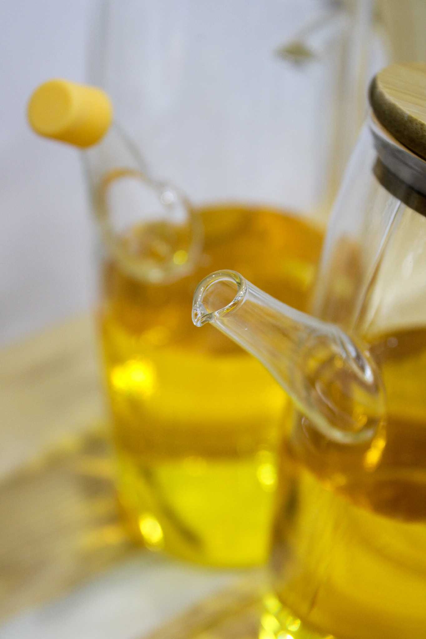 2 عدد روغن ریز کج با زیره چوبی