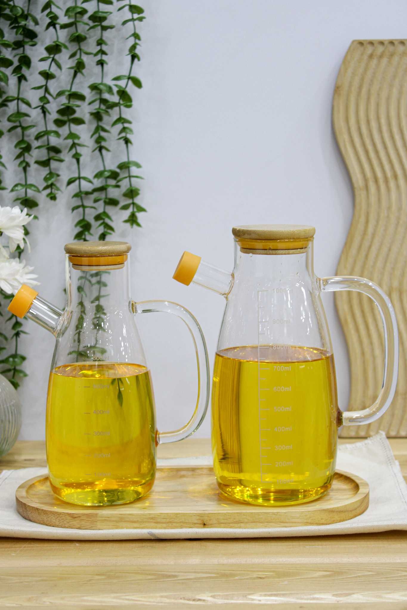 2 عدد روغن ریز تپل با زیره چوبی