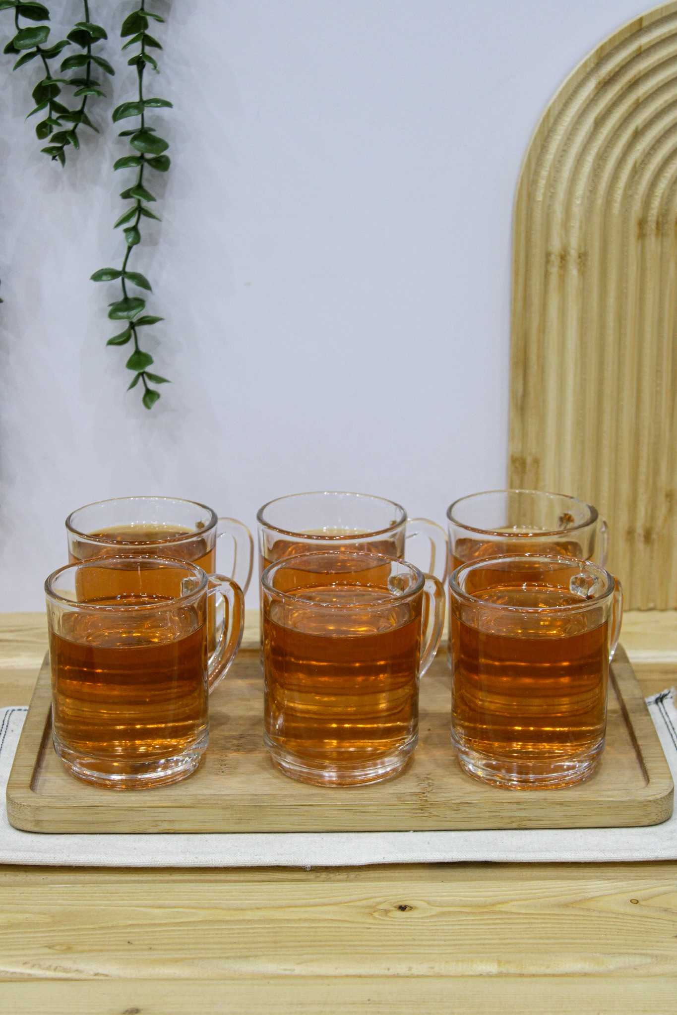 ست 6 عددی لیوان دسته دار شیرینگ