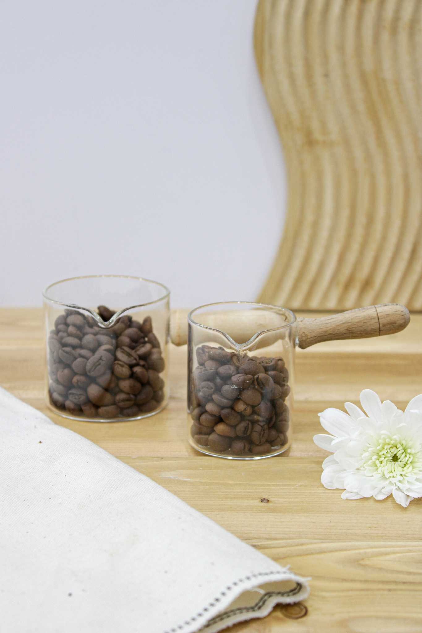 سس خوری پیرکس دسته چوبی