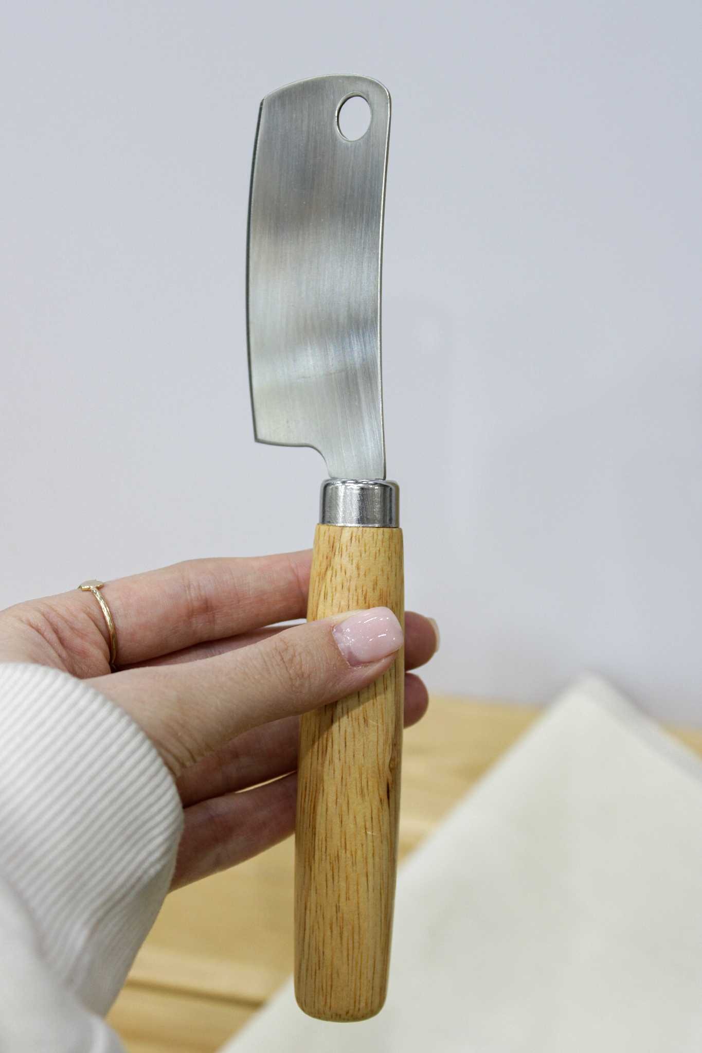 ساطور دسته چوبی