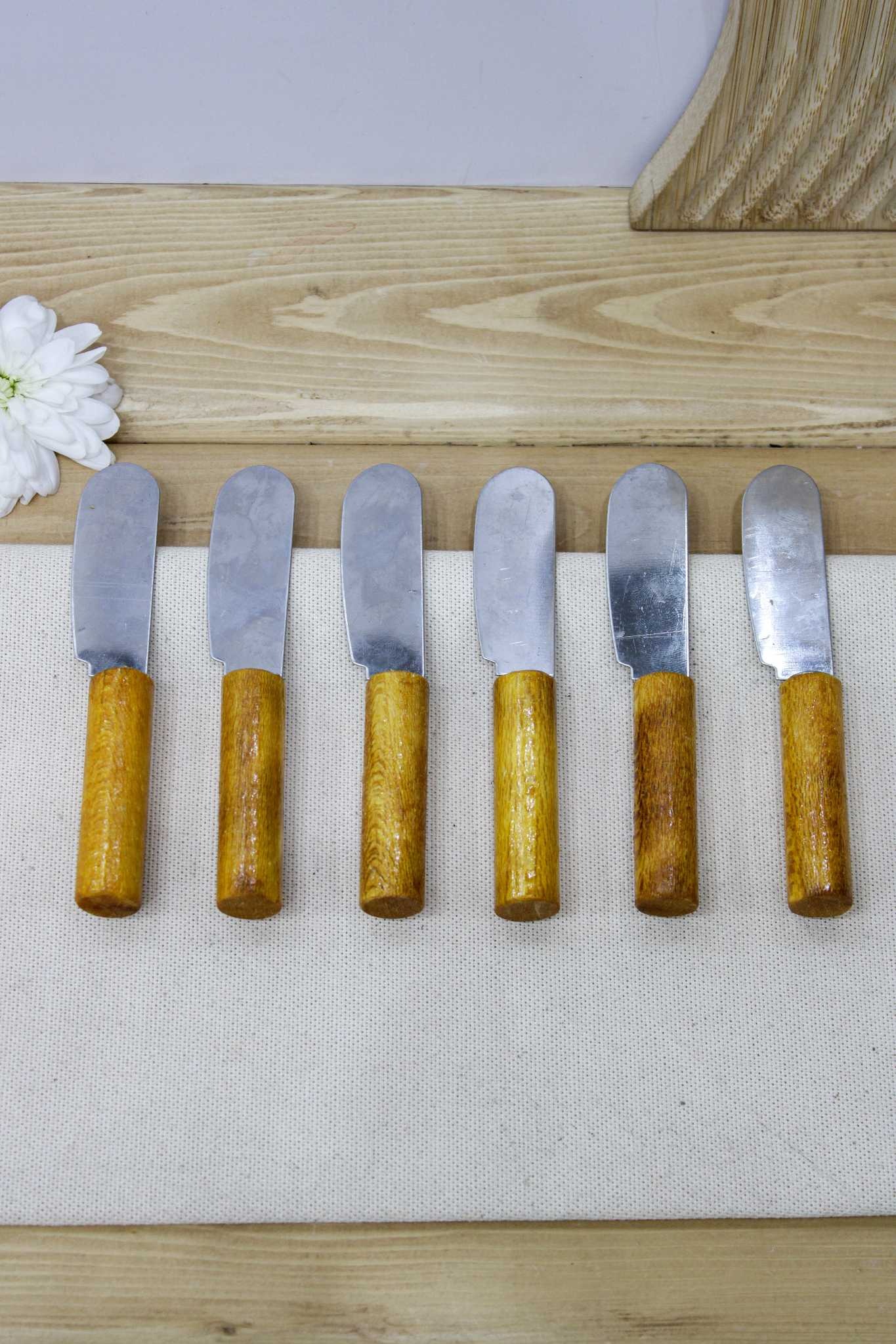 کارد کره و صبحانه خوری دسته چوبی ایرانی