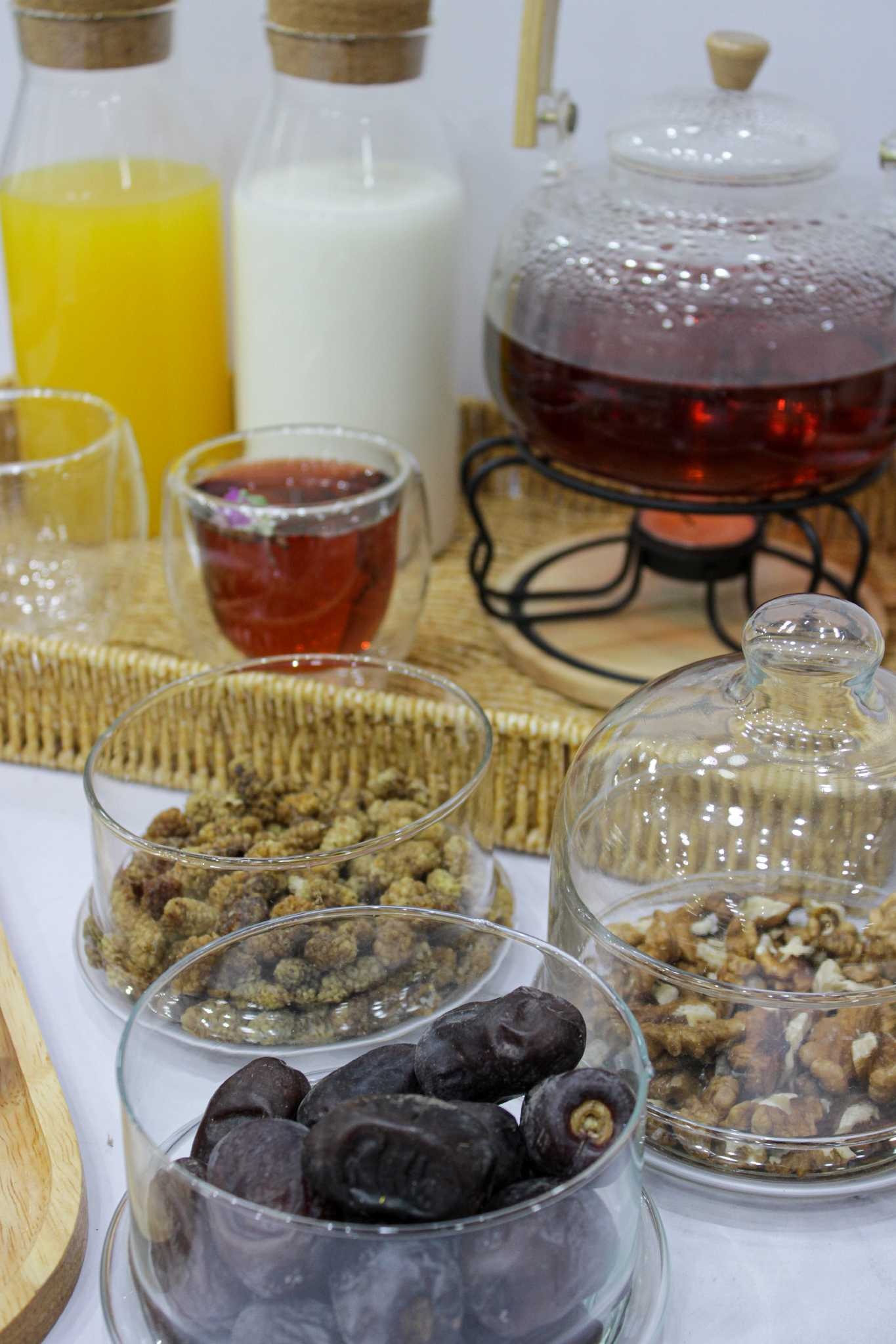 ست صبحانه خوری پیرکس بامبو