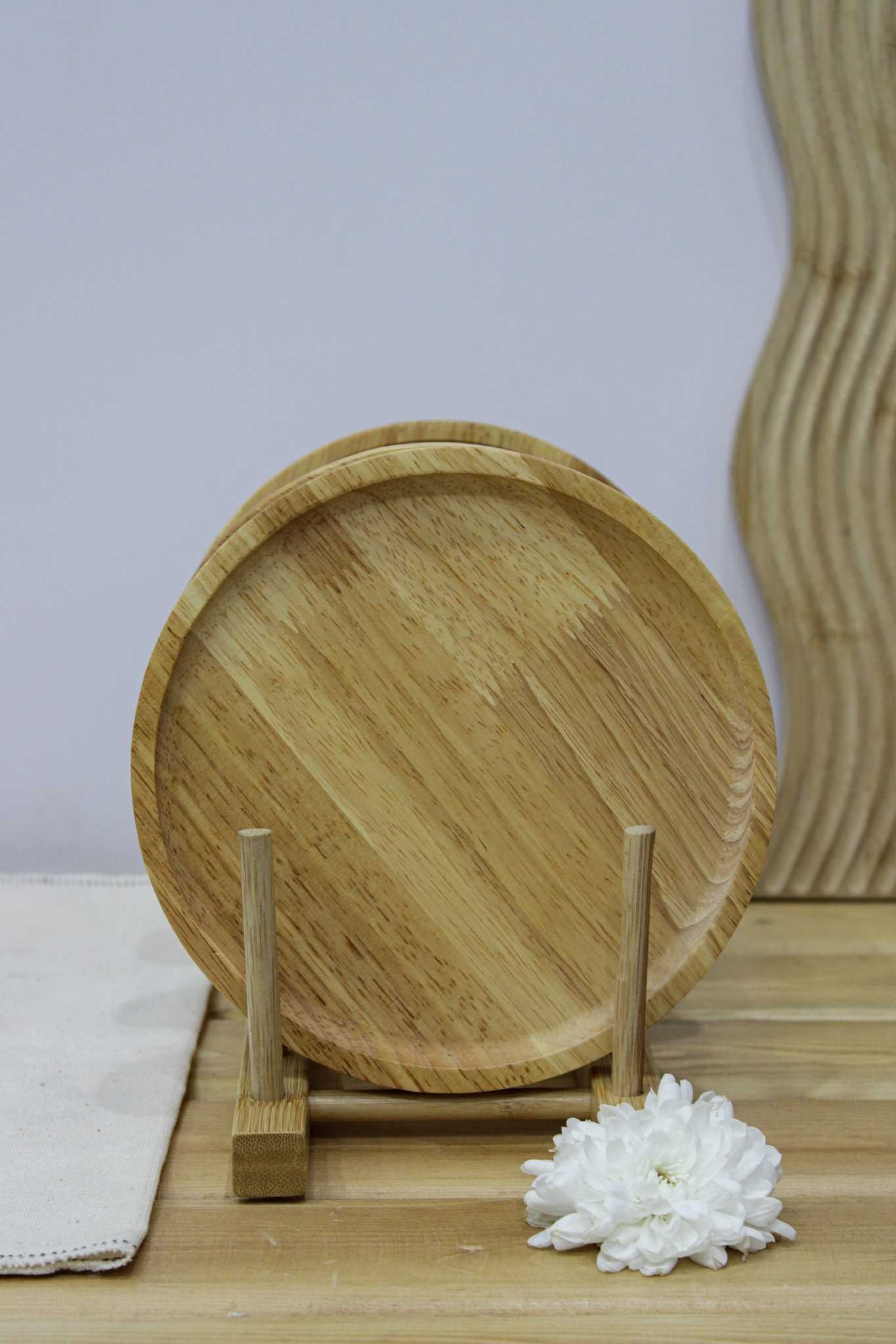 پیش دستی گرد رابروود