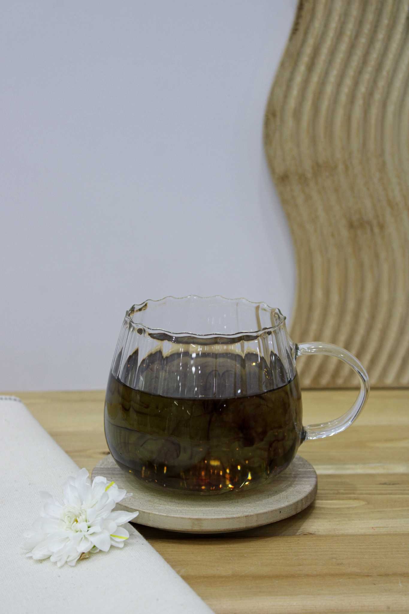 لیوان پیرکس شیاردار