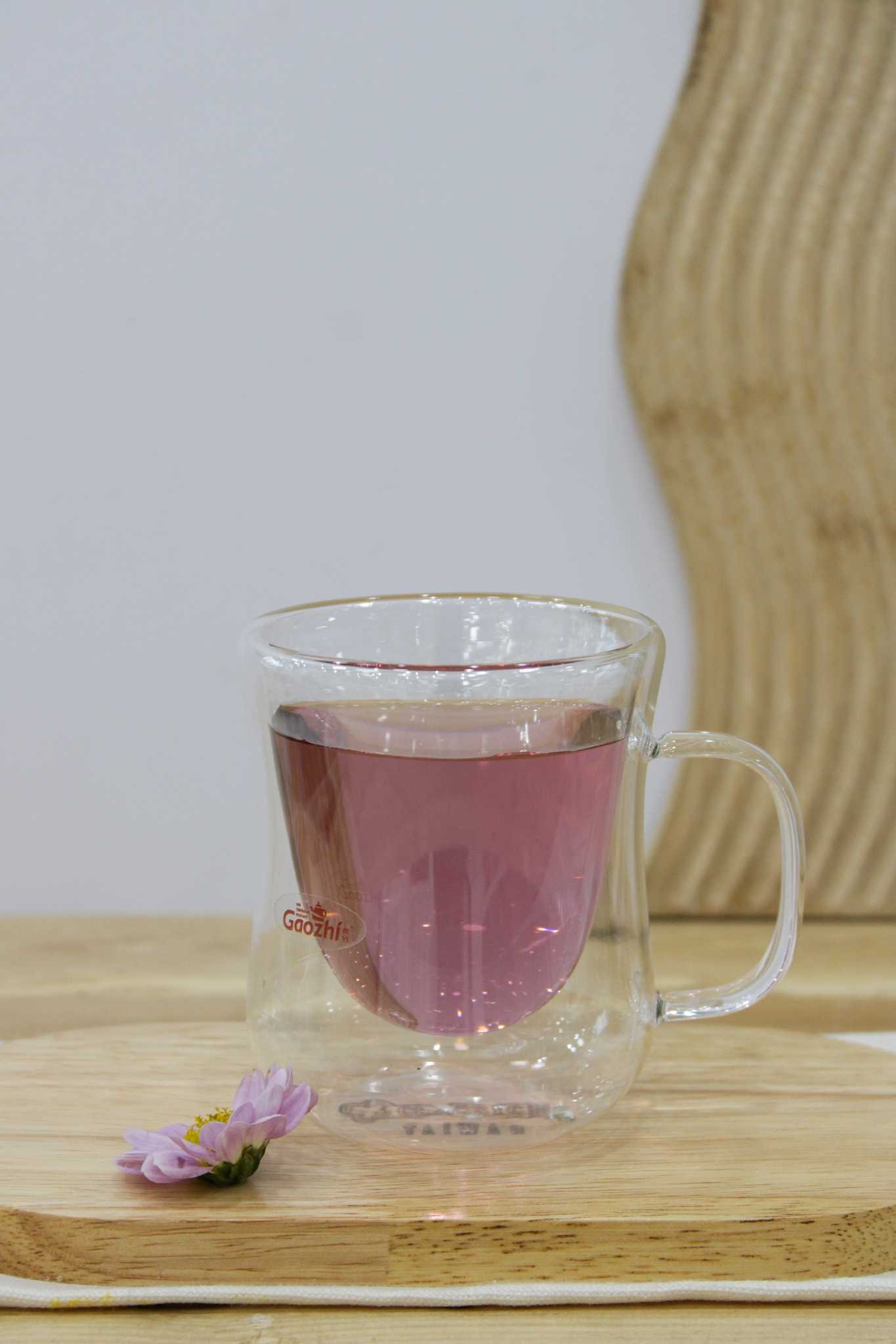 لیوان دو جداره کمر باریک