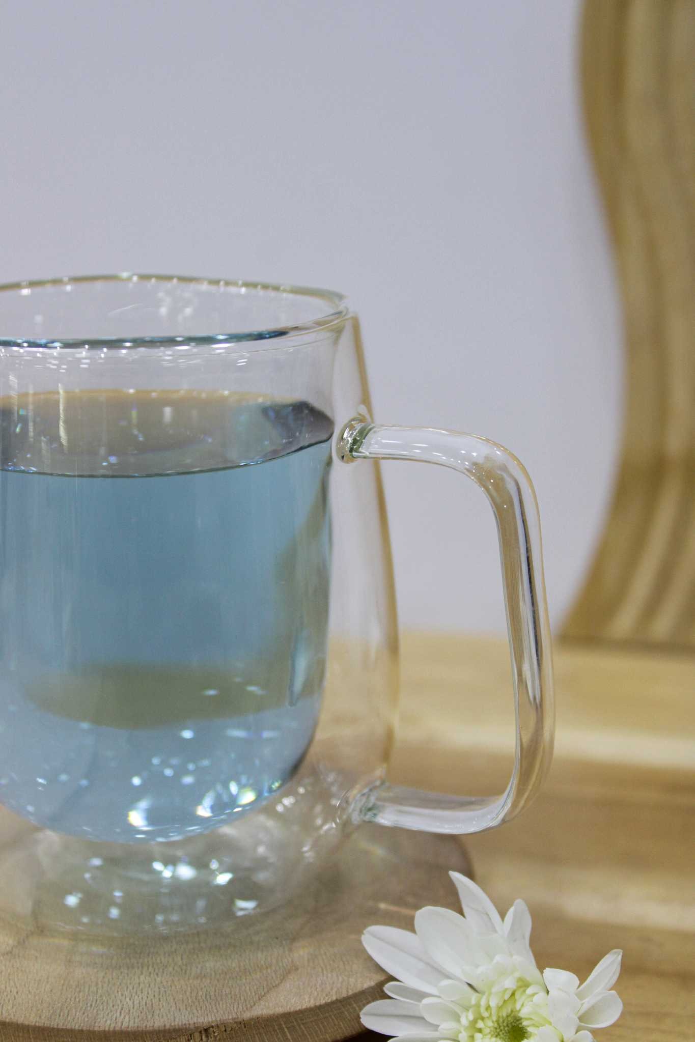 لیوان دوجداره 250 میل بیضی