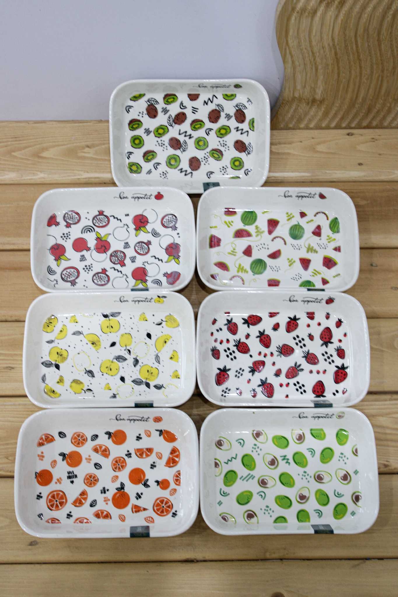 تابه میوه ای مستطیل