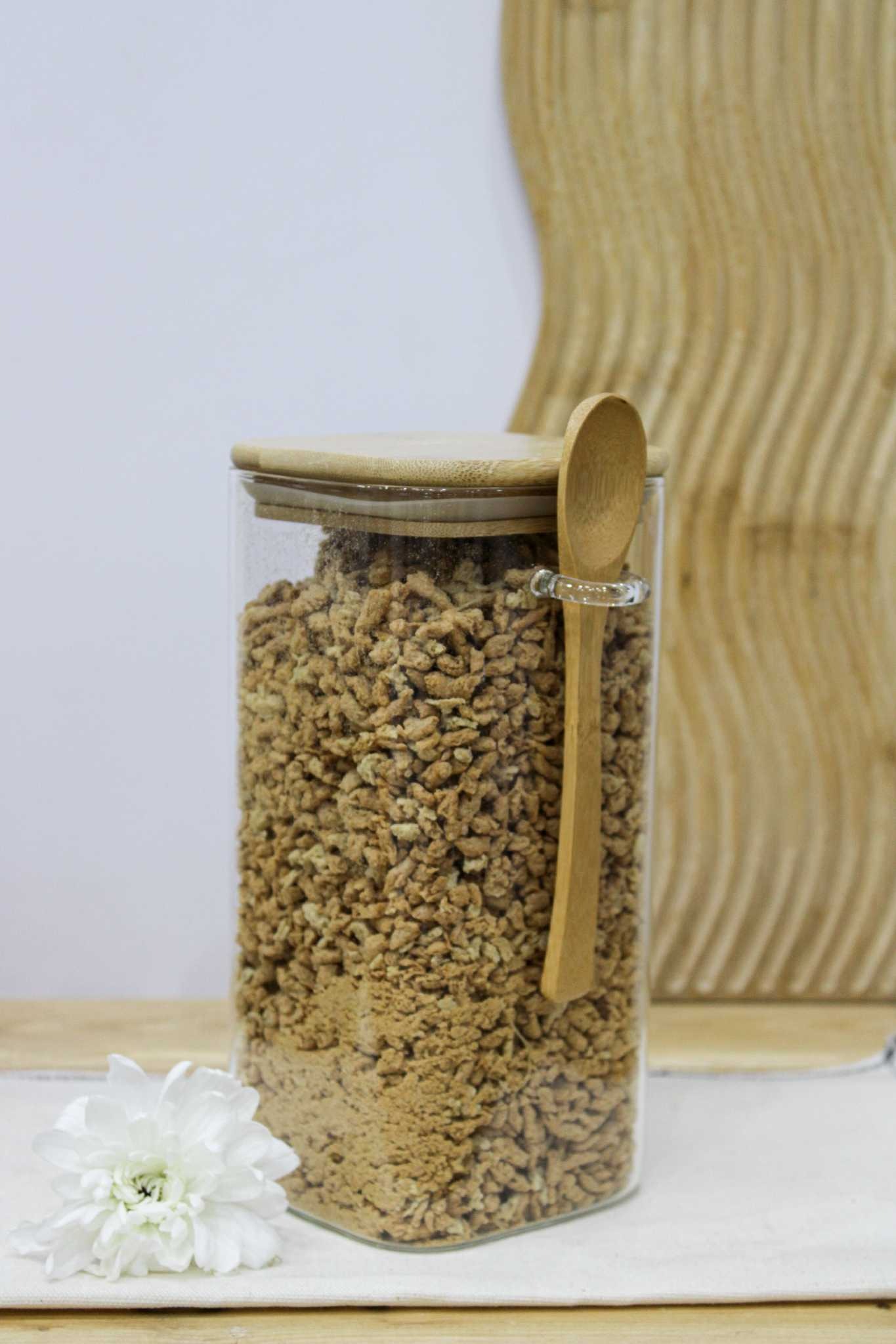 بانکه مربع پیرکس قاشق دار قطر 10