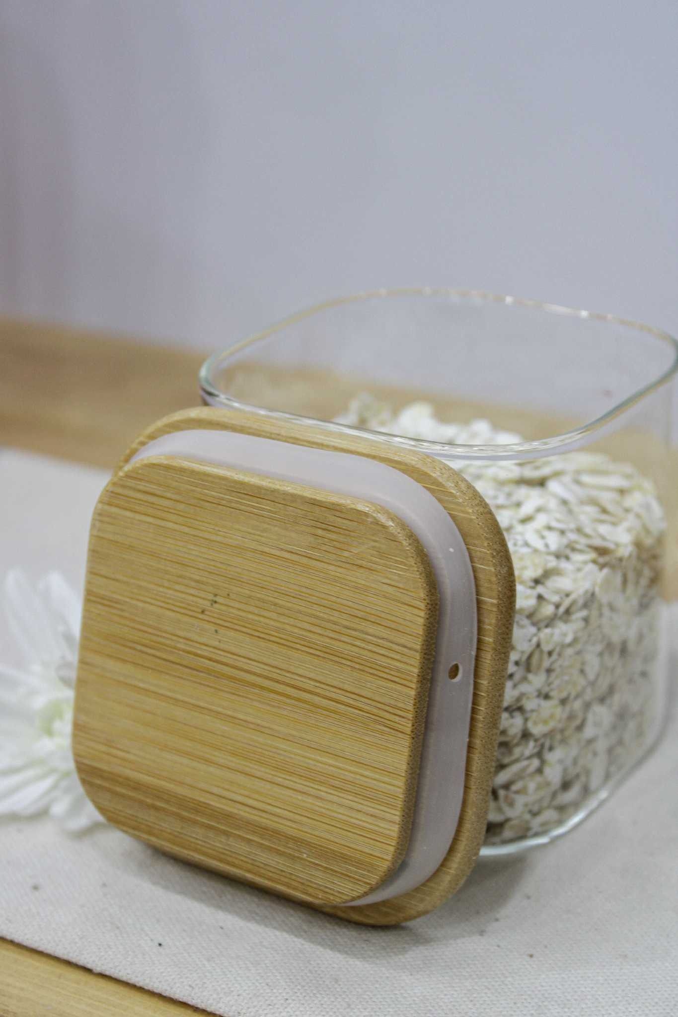 بانکه مربع پیرکس قطر 8