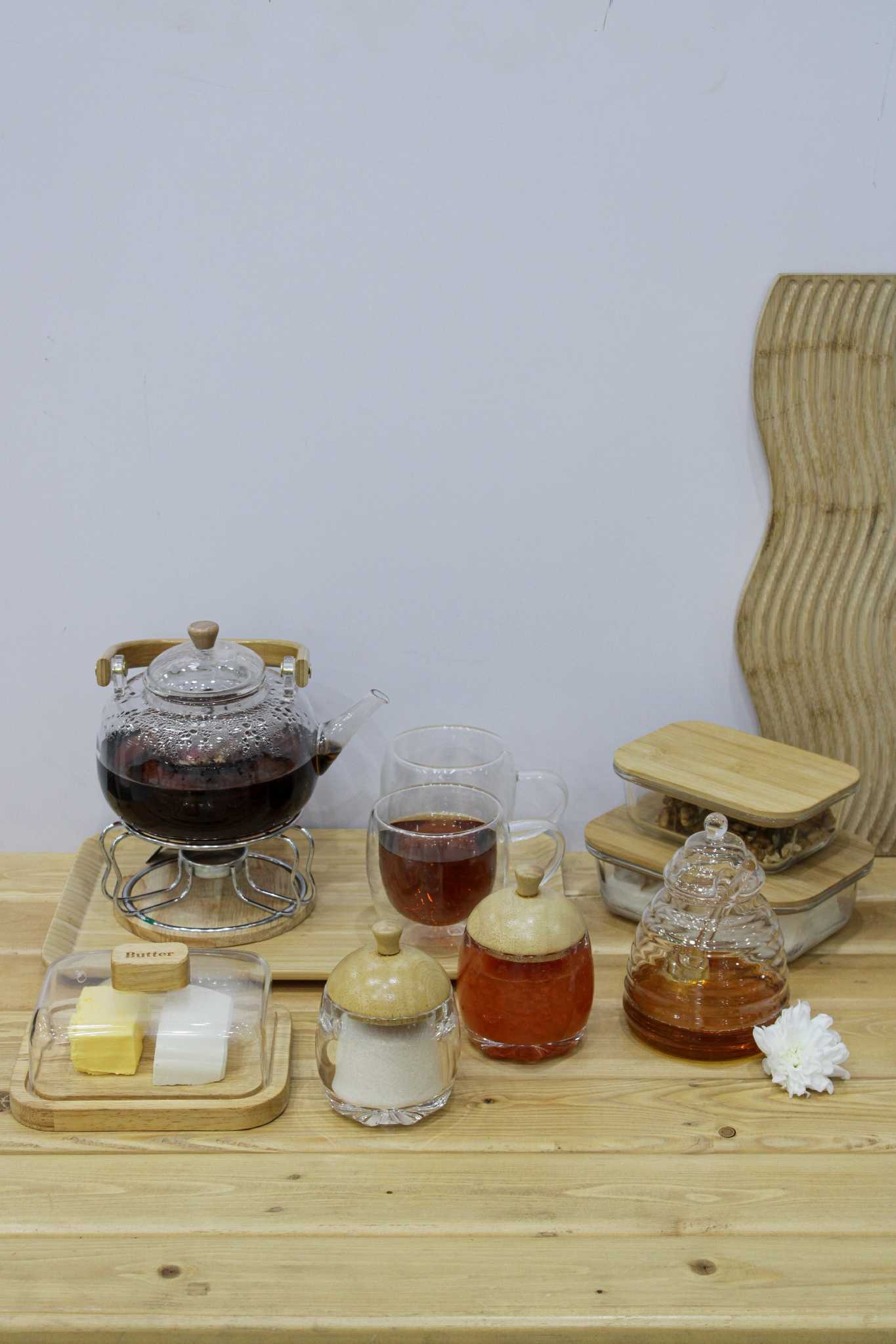ست صبحانه خوری پیرکس مینیمال