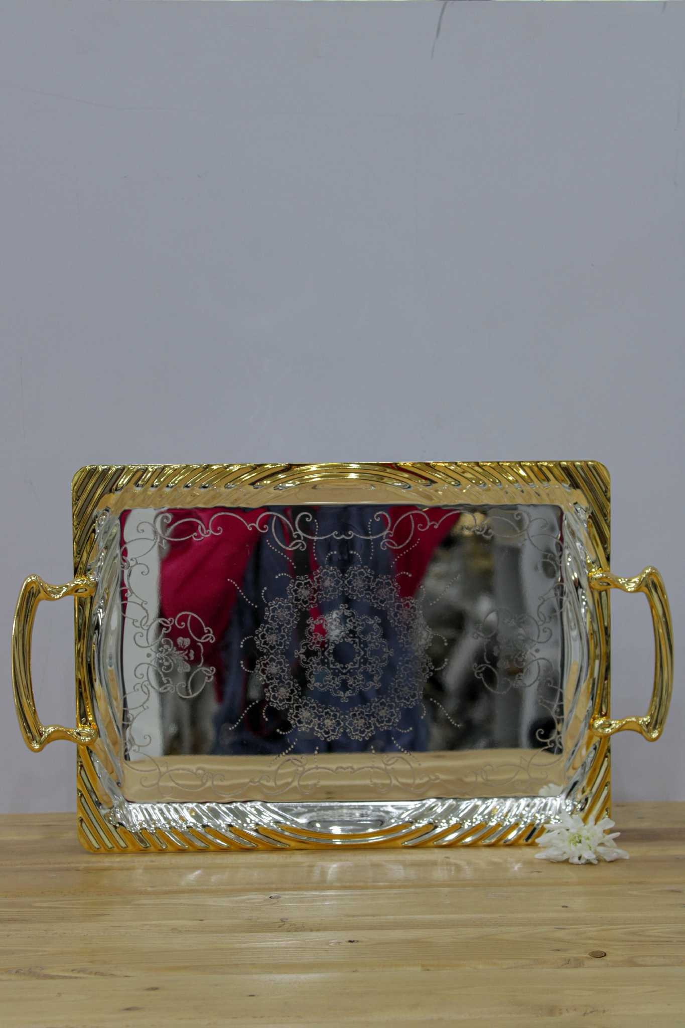 سینی استیل مجلسی کوچک